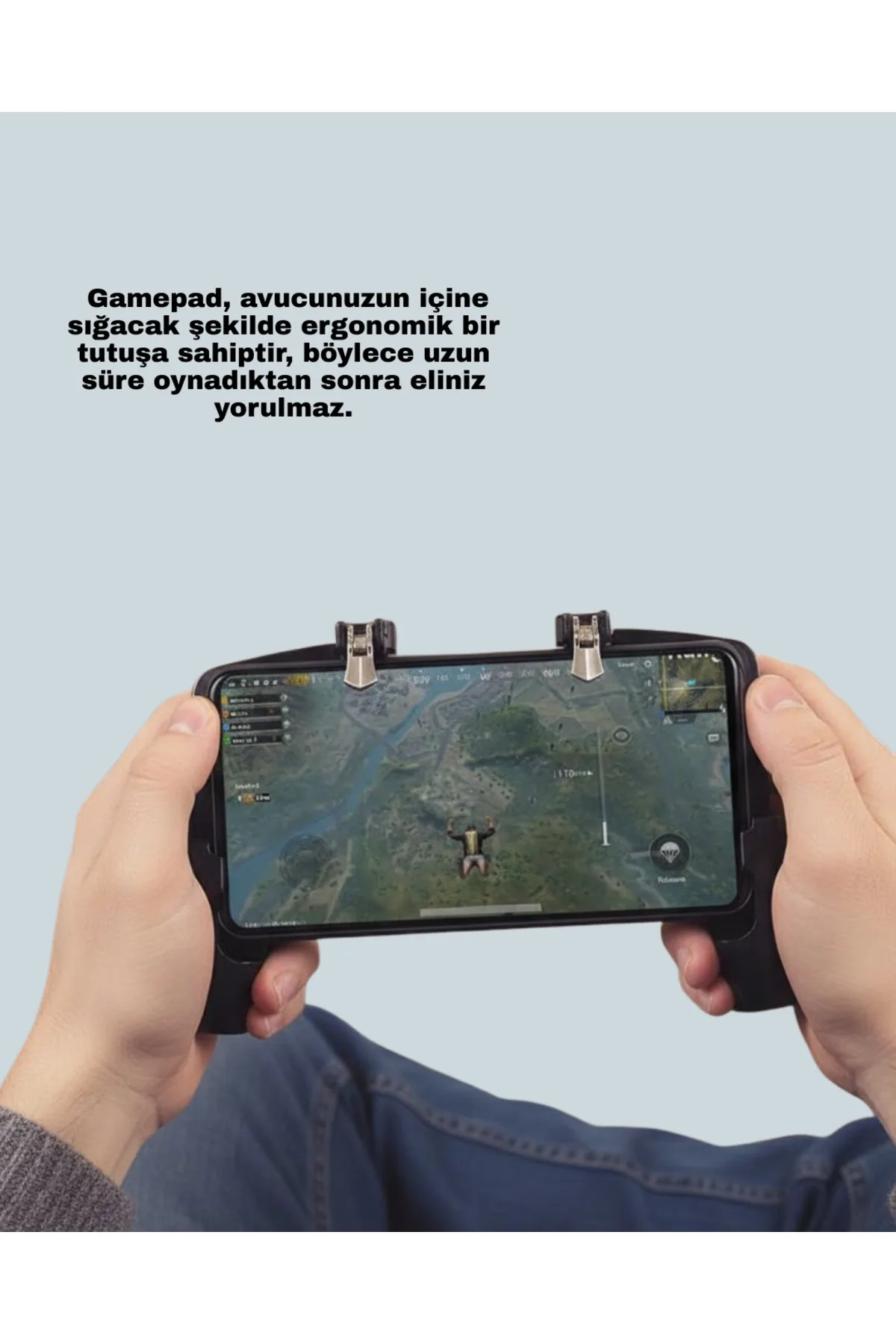 Ergonomik Mobil Oyun Gamepad Tutucu