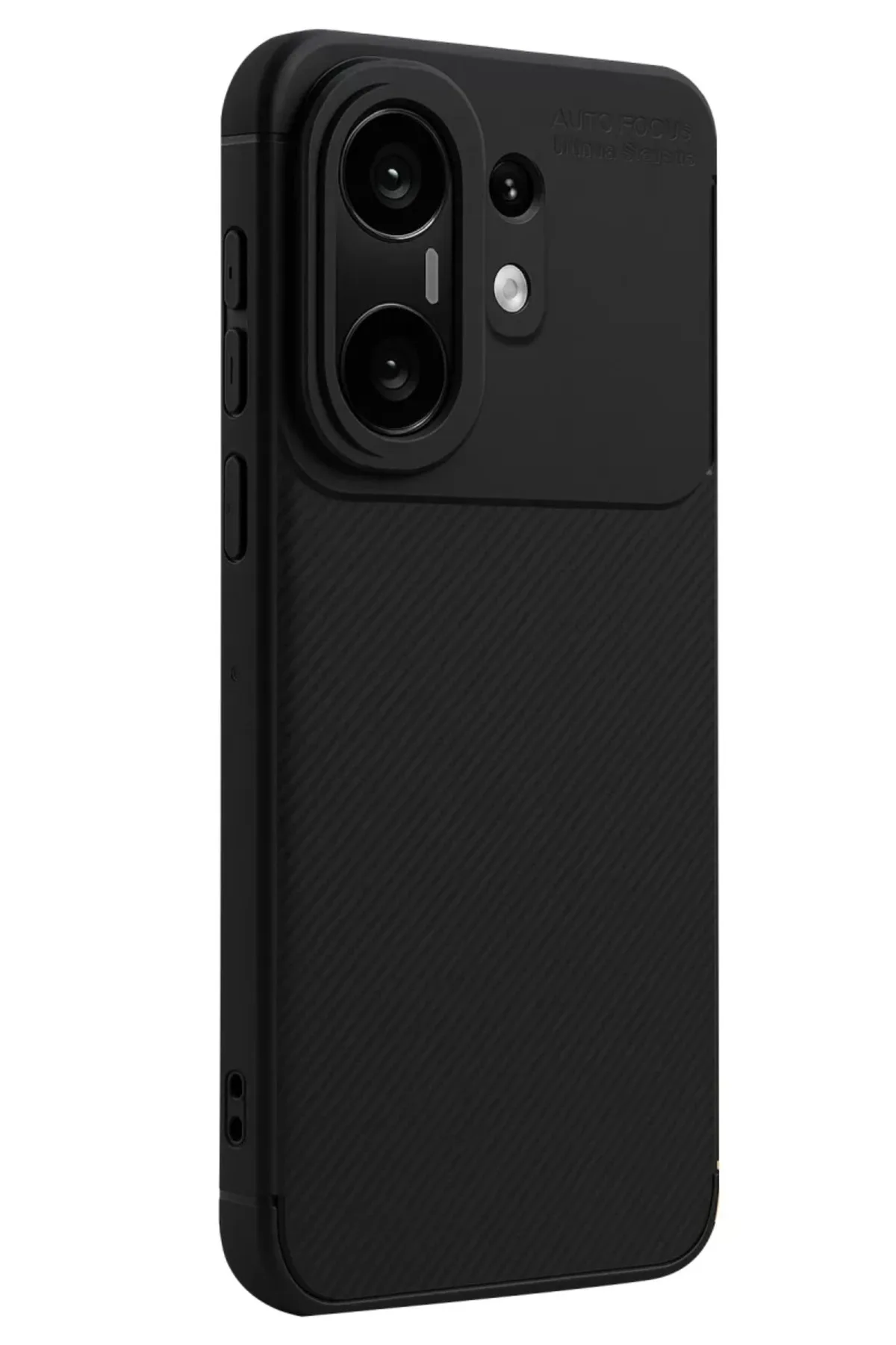 Newface Vivo X200 FE Auto Focus Karbon Kapak - Siyah