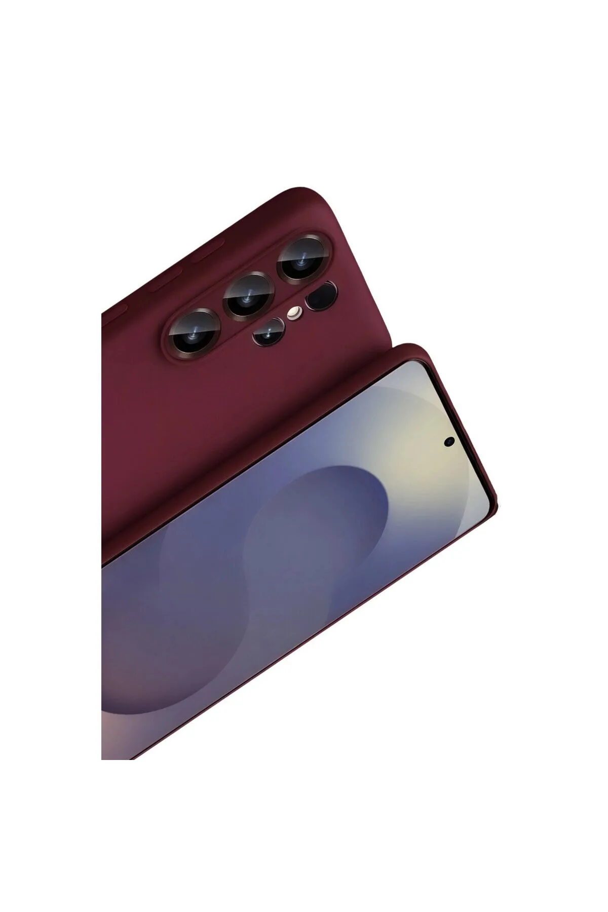 Samsung Galaxy S26 Ultra First Silikon - Bordo
