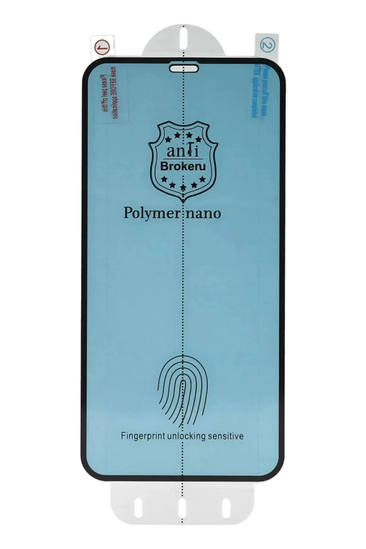 Newface Apple iPhone 7 Plus Polymer Nano Ekran Koruyucu - Siyah