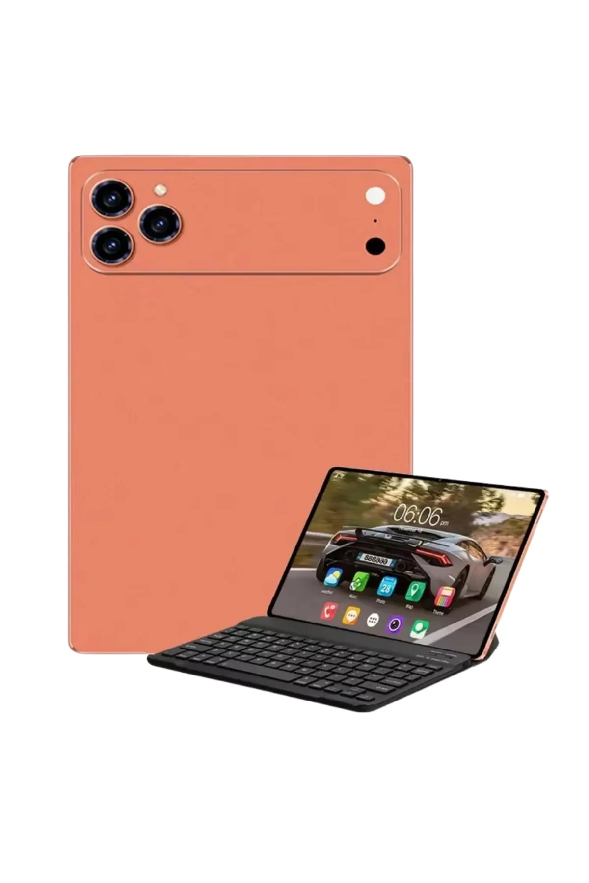 Klavyeli Android Tablet PC Seti Kalemli Kılıflı Çok Fonksiyonlu Paket