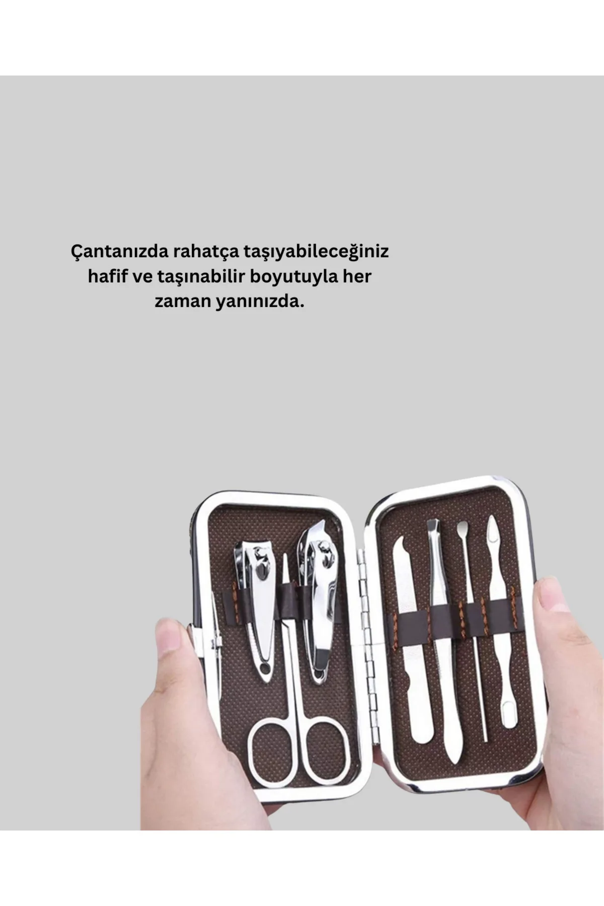 Taşınabilir Çantalı Çok Fonksiyonlu Bakım Seti