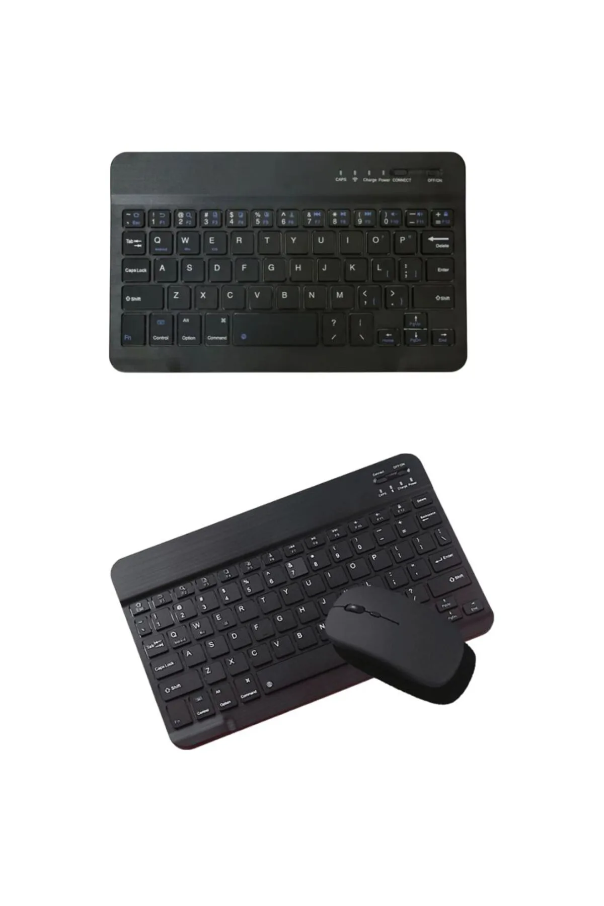 Kablosuz Klavye ve Mouse Kombosu Bluetooth Uyumlu Sessiz Set