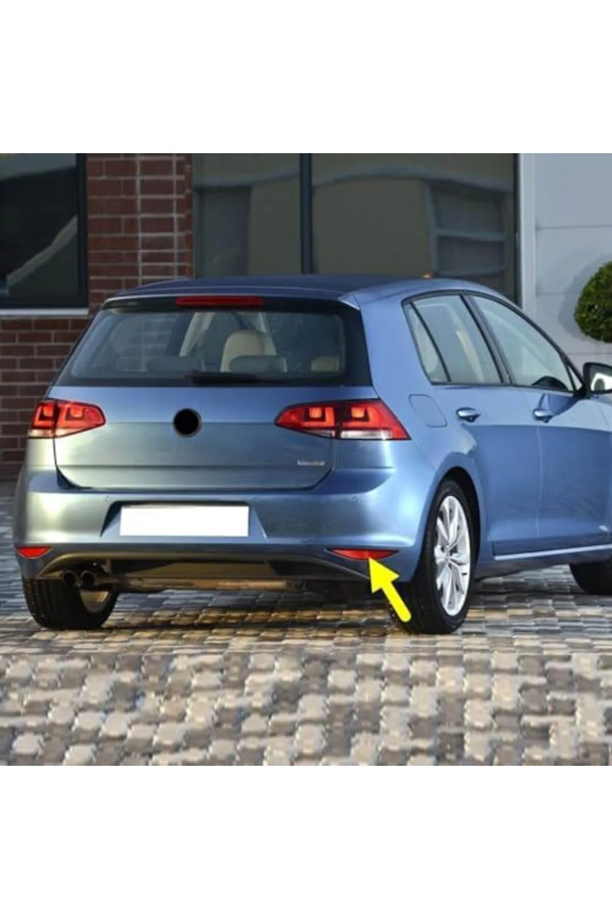 shoplet STORE Arka Tampon Sağ Alt Köşe Reflektörü 5G0945106 VW Golf 7 ile uyumlu 2013-2017 2026 1274