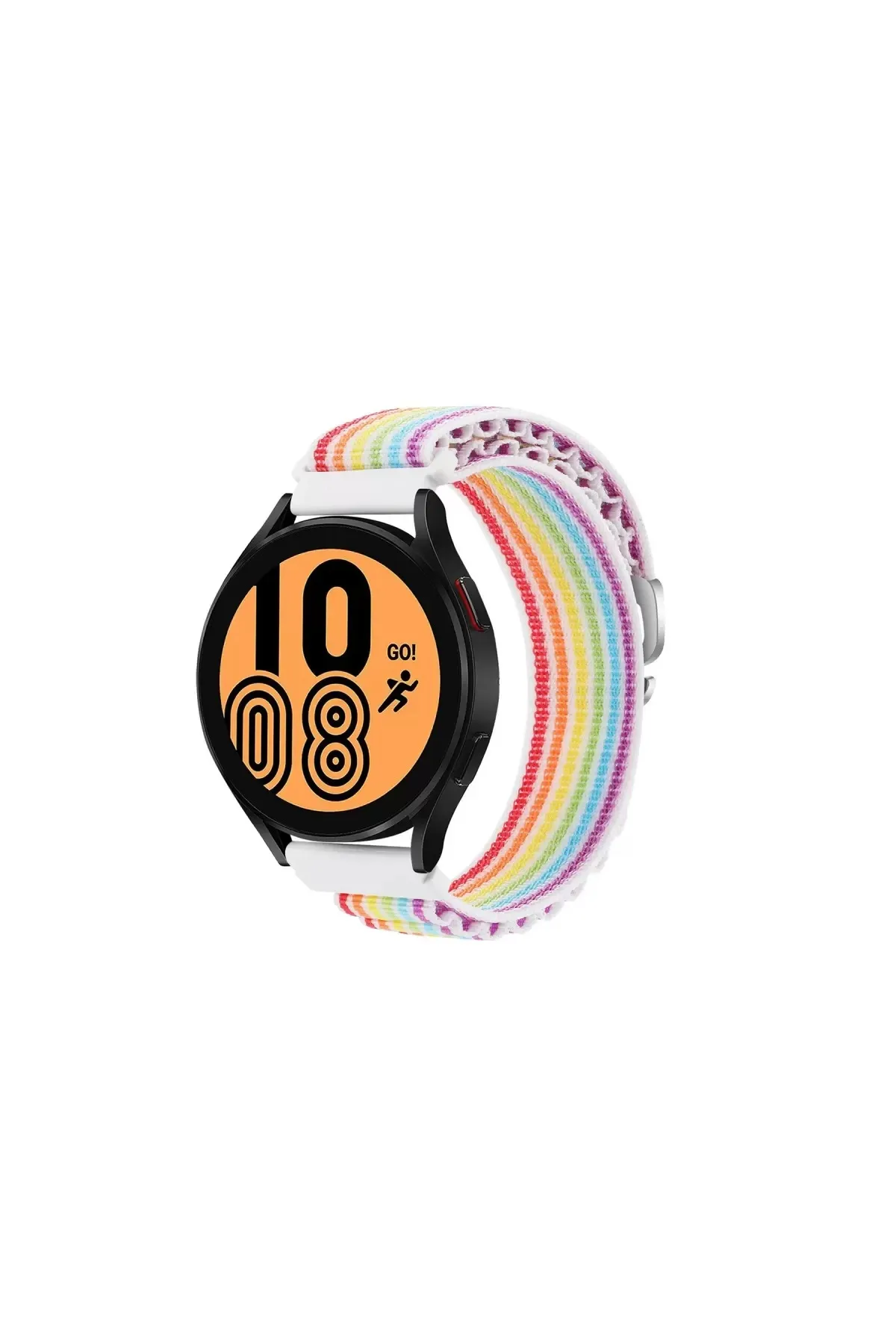 Newface Watch 22mm KR410 Kumaş Kordon - Gökkuşağı
