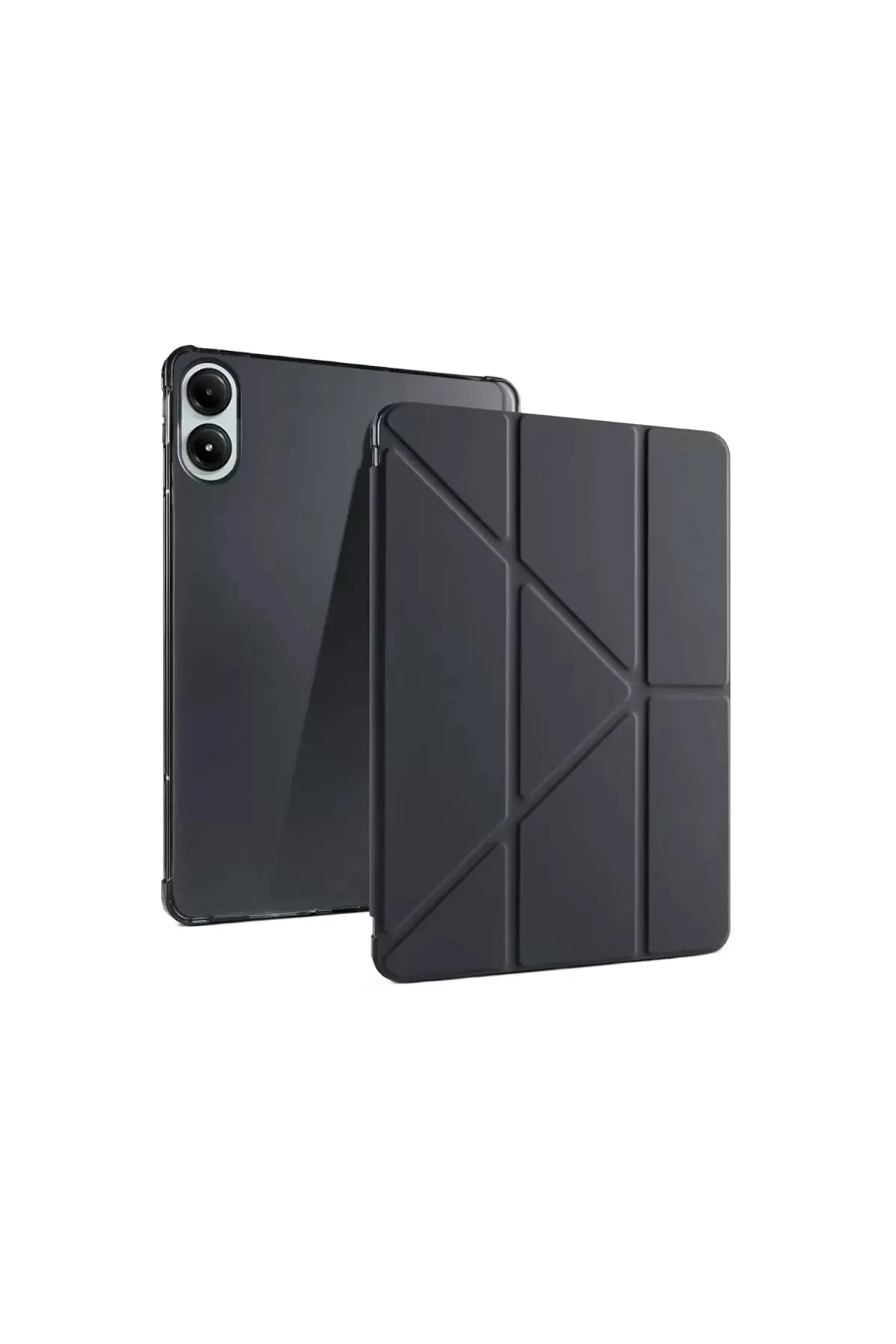 Newface Xiaomi Redmi Pad Pro 12.1 Kılıf Kalemlikli Mars Tablet Kılıfı - Siyah