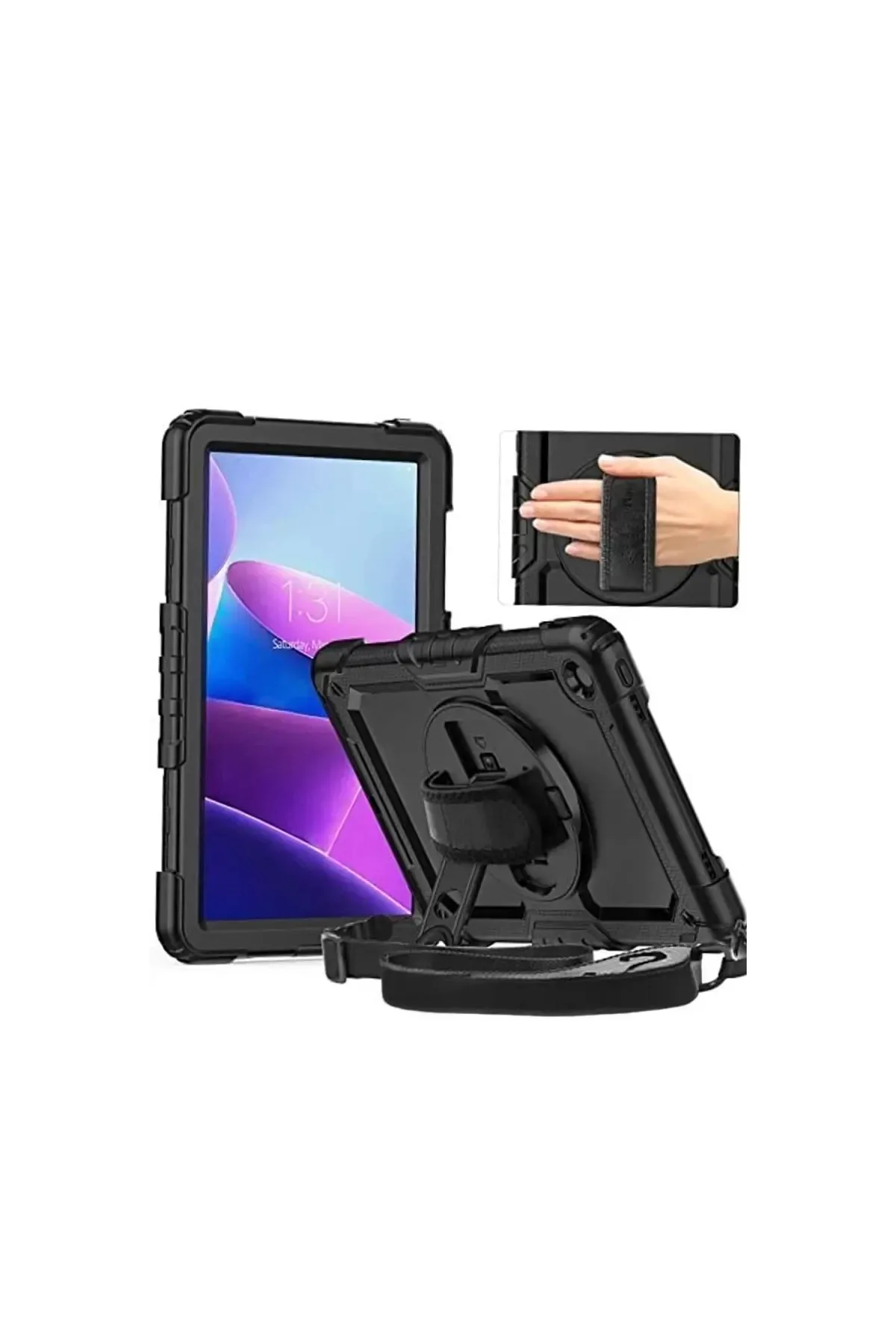 Newface Apple iPad Pro 11 (2024) Kılıf Amazing Tablet Kapak - Siyah