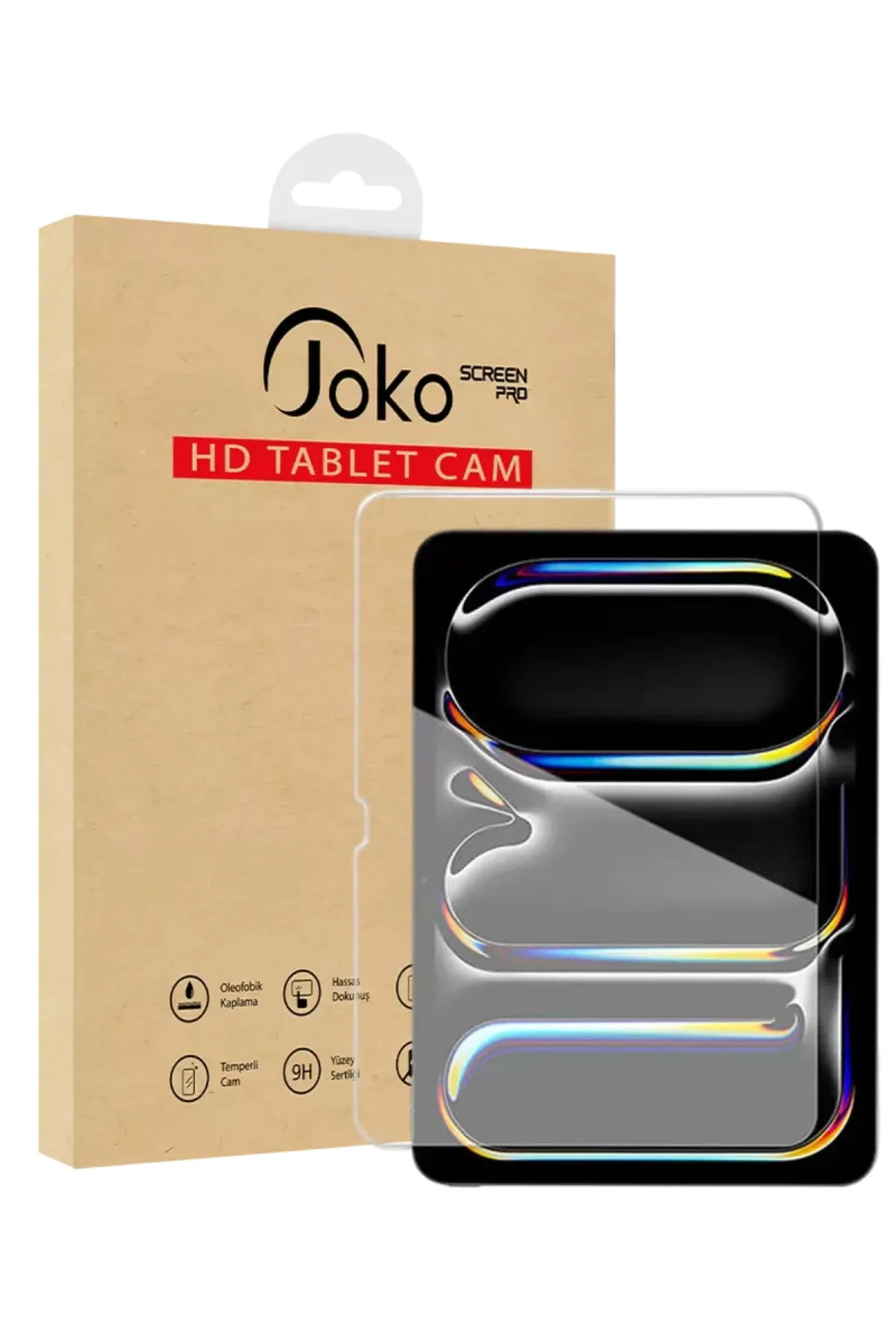 Joko Apple iPad Air 11 (2024) HD Tablet Cam Ekran Koruyucu - Şeffaf