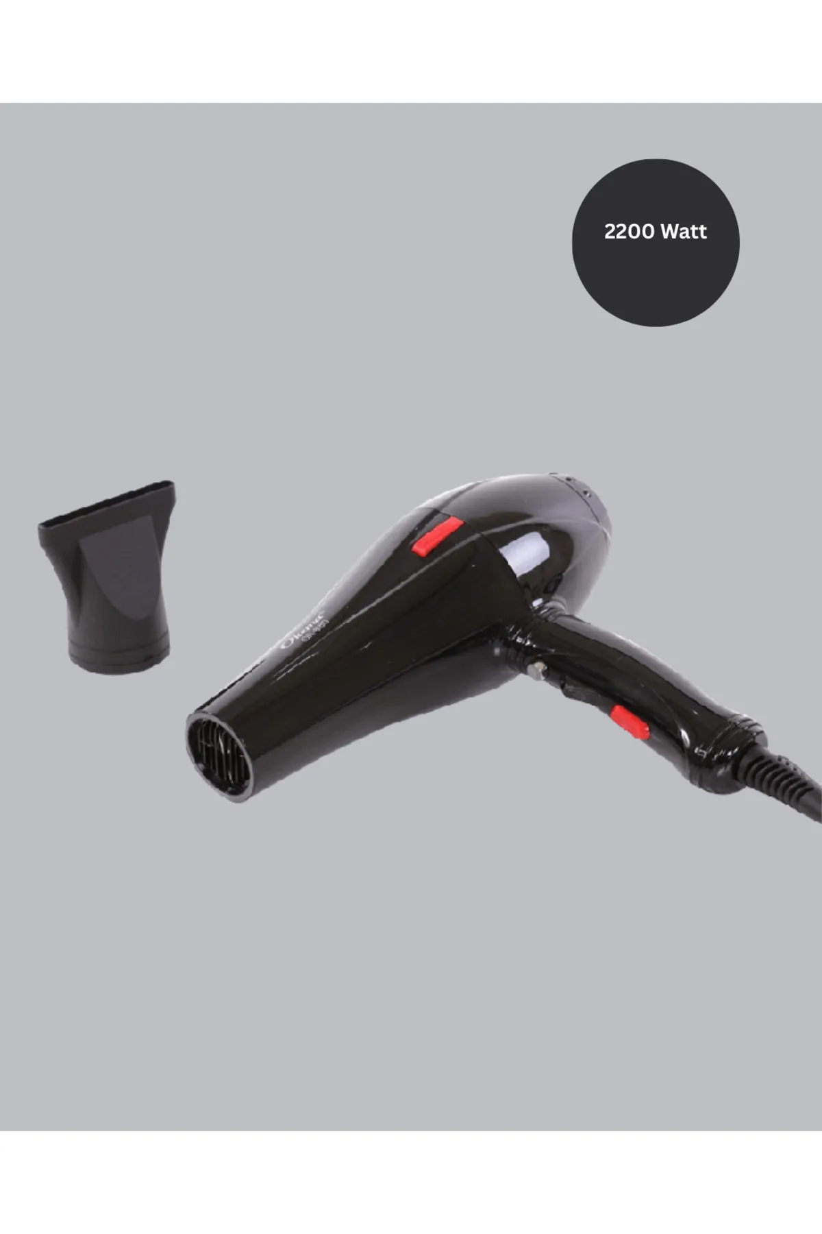 2200W AC Motor Saç Kurutma Makinesi Hafif ve Dayanıklı Tasarımlı
