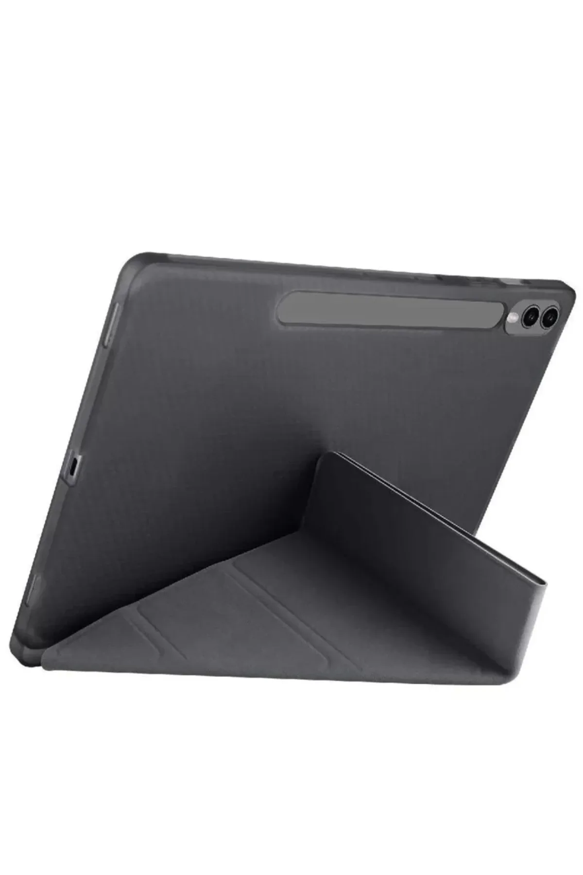 Newface Samsung Galaxy X510 Tab S9 FE 11 Kılıf Kalemlikli Mars Tablet Kılıfı - Siyah