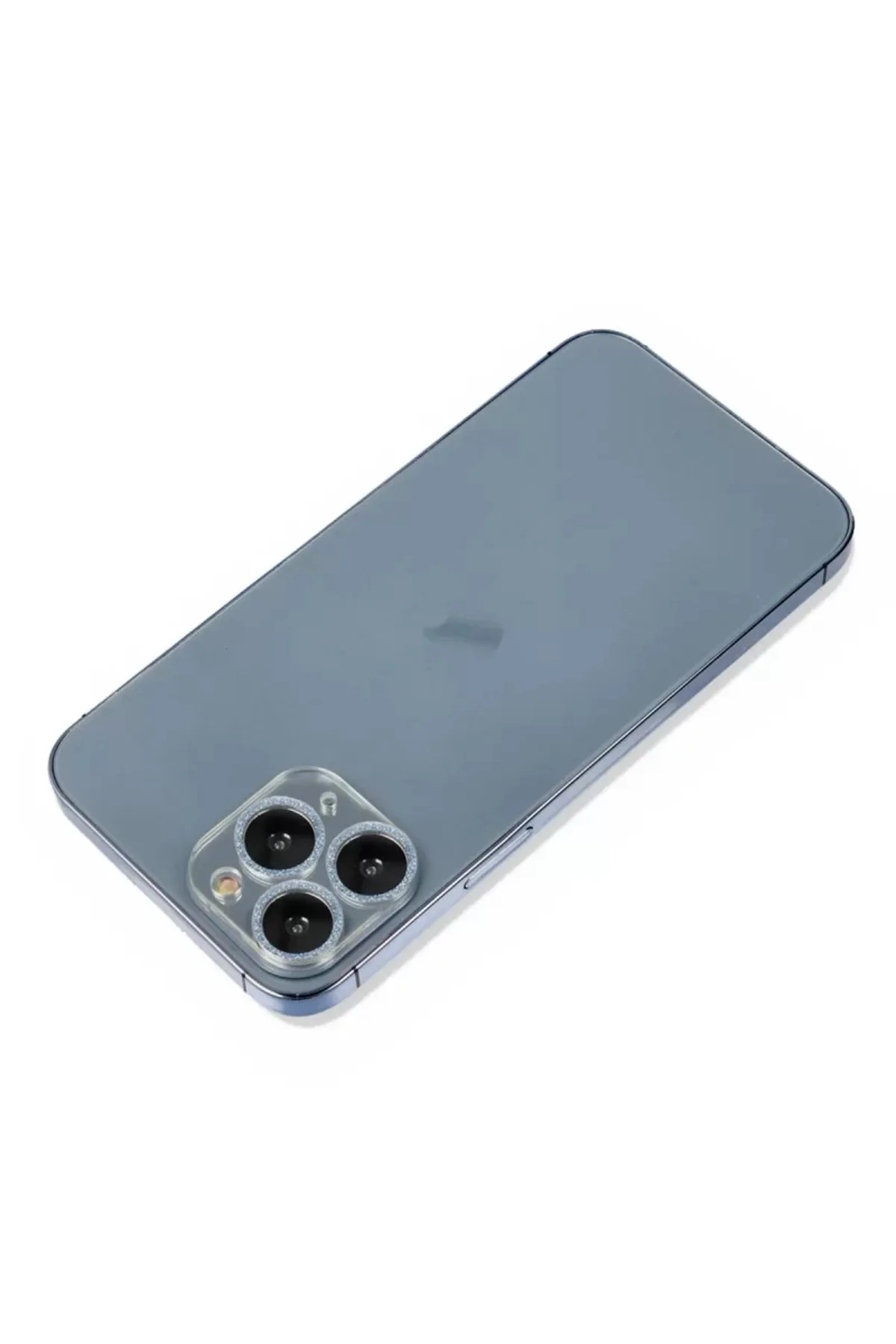 Newface Apple iPhone 11 Pro Shine Kamera Lens Koruma Cam - Sierra Blue