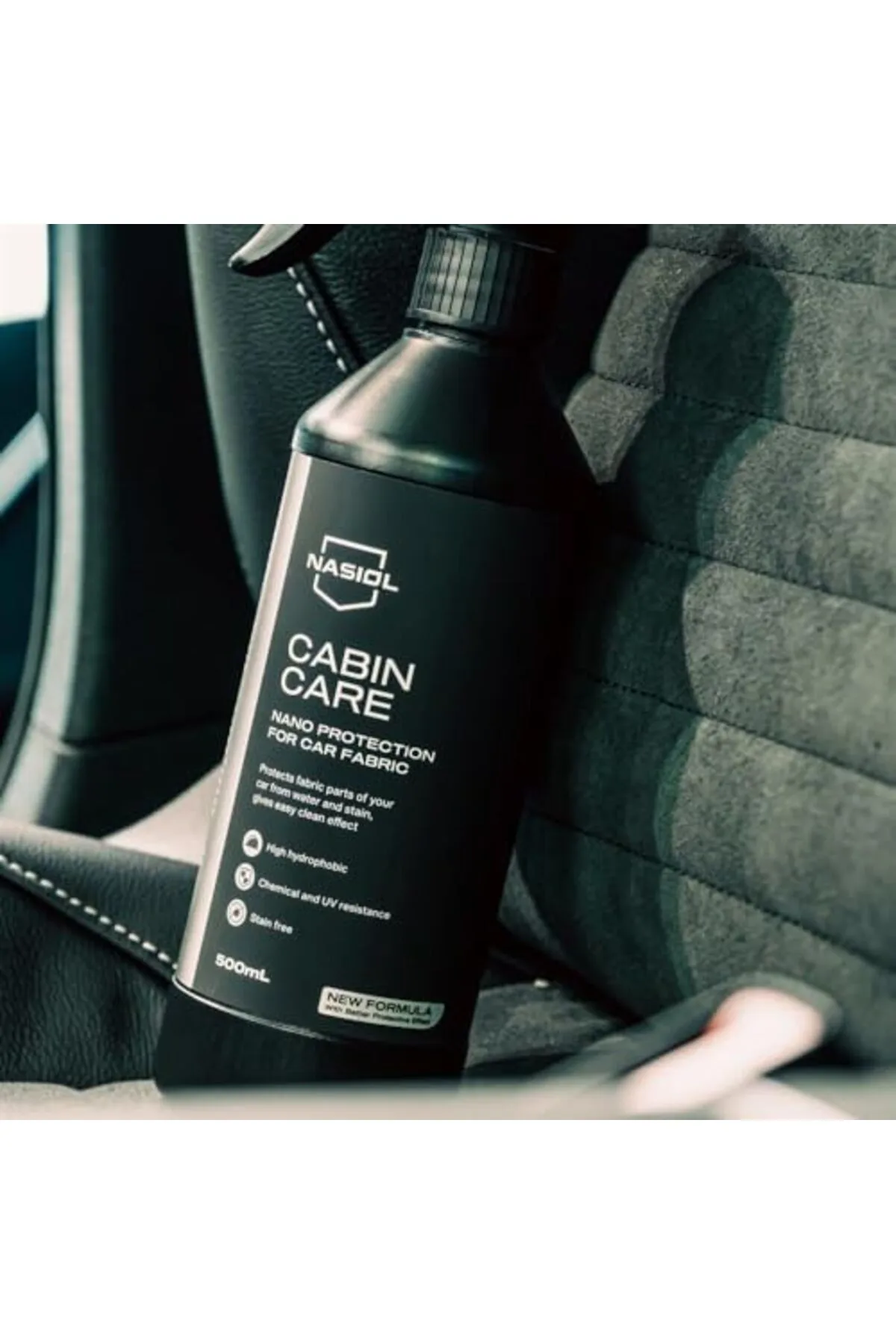 zkra shop Cabincare Araç Kumaş Yüzey Kaplama-500 Ml-Koltuk,Tente Su İtici,Araç İç Bakım, Detailing,