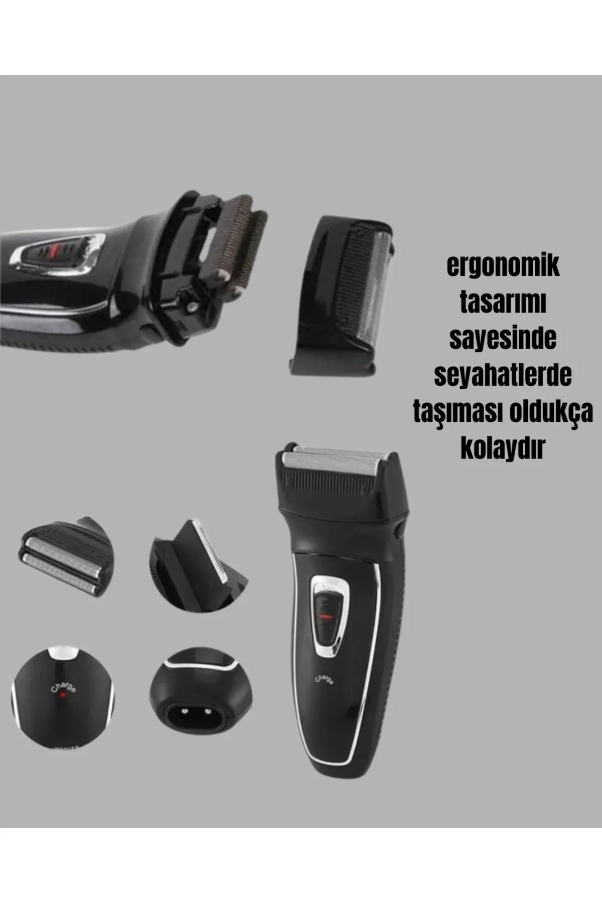 İnce Detay Başlıklı Çok Amaçlı Tıraş Makinesi