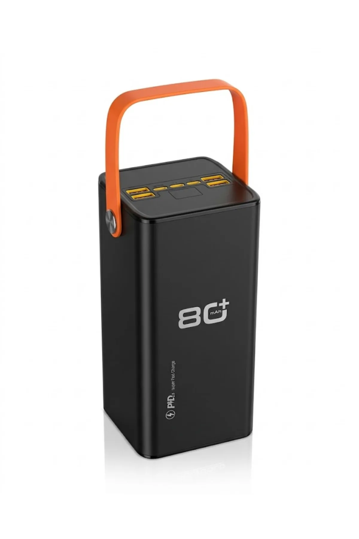 Profesyonel Powerbank 80000 mAh Çoklu Giriş Çıkış Destekli Uzun Süreli Taşınabilir Şarj