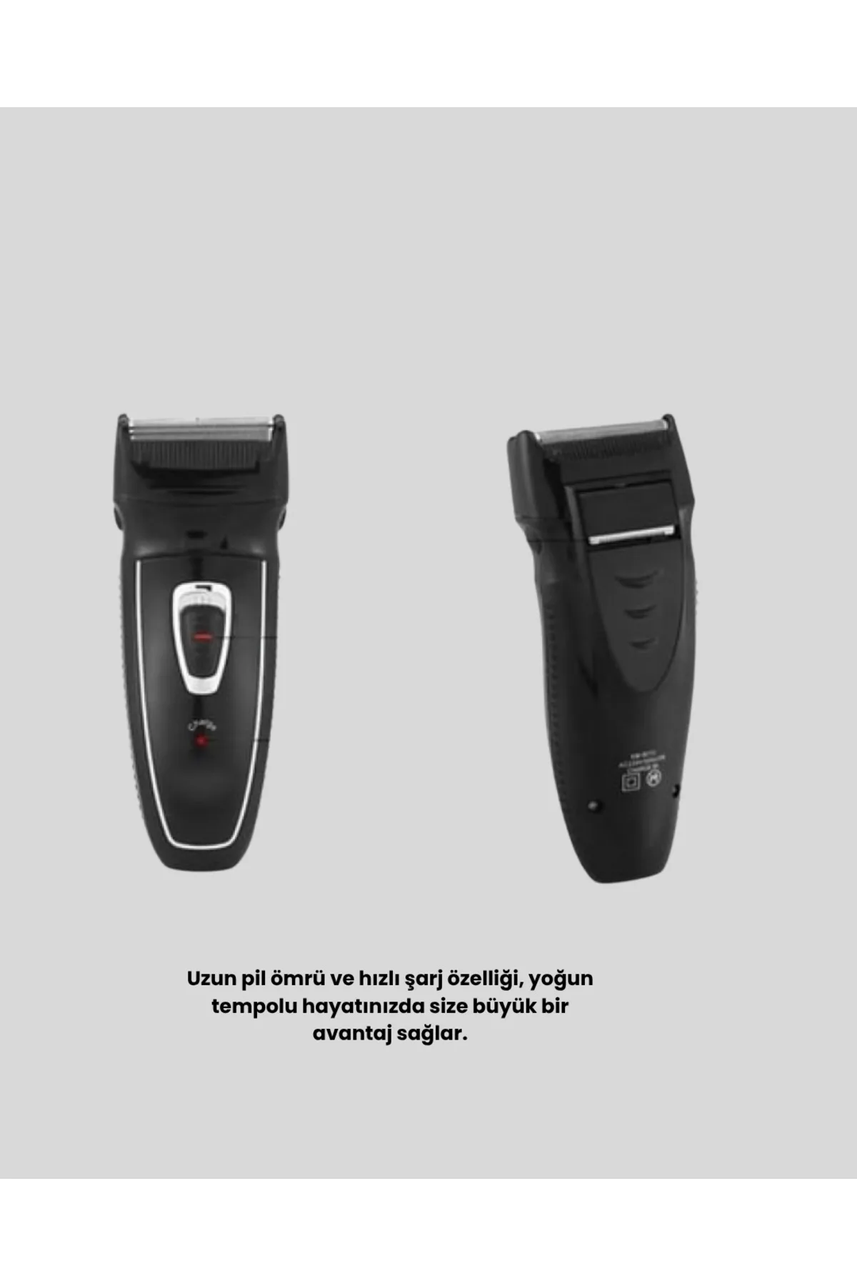 Unisex Şarjlı Saç ve Sakal Kesme Makinesi – Sessiz Motor, 1–12 mm Ayarlanabilir Başlık