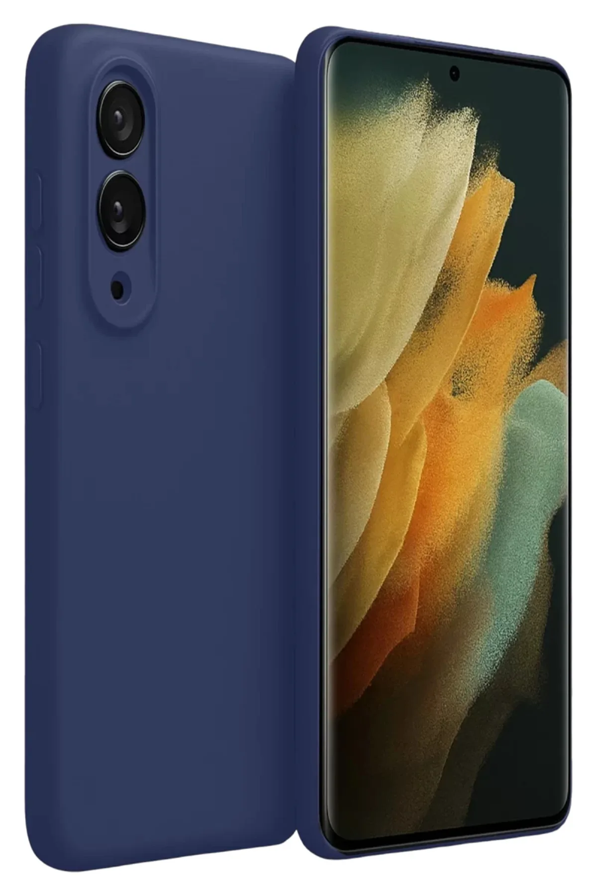 Newface Samsung Galaxy S25 Edge First Silikon - Lacivert