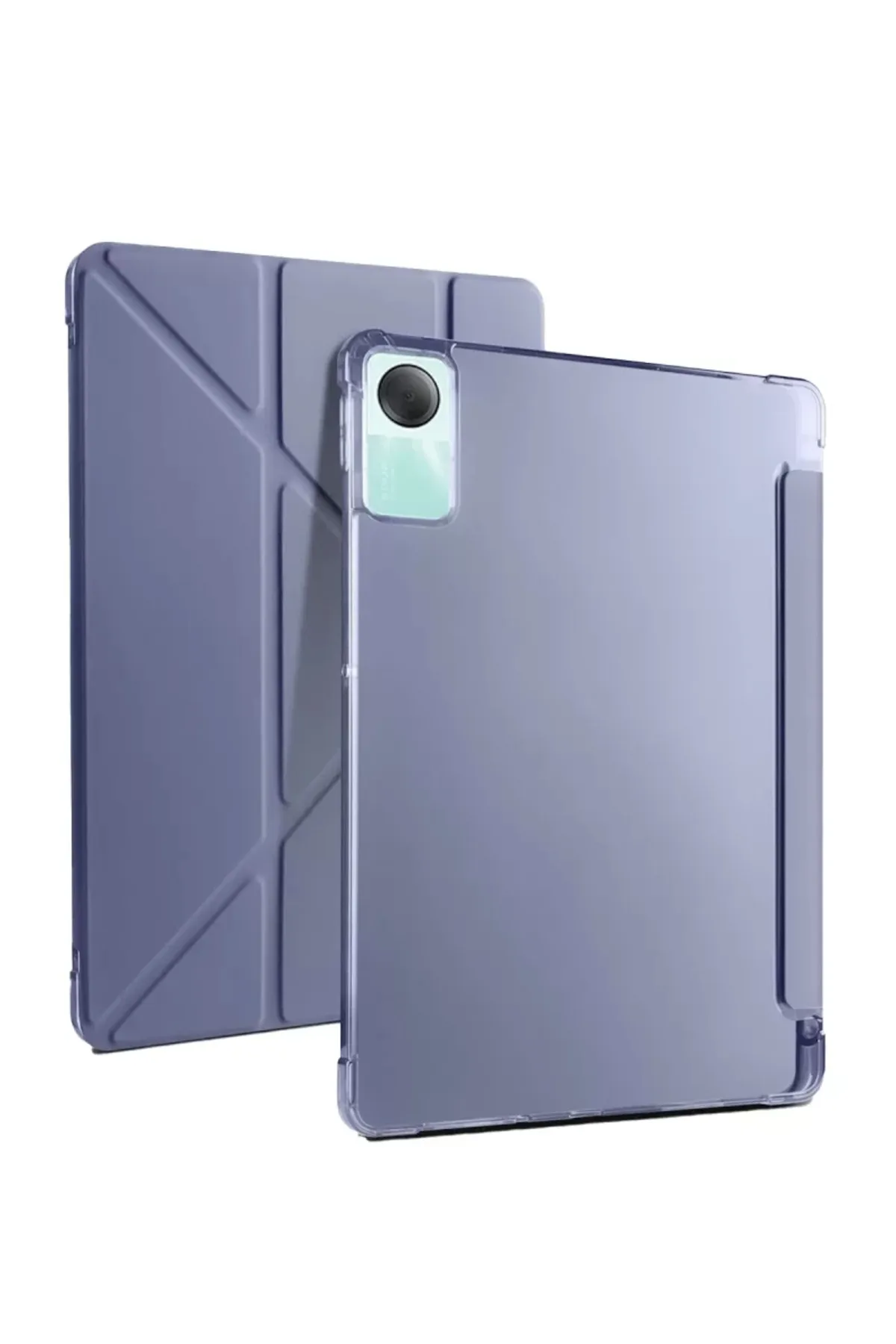 Newface Xiaomi Redmi Pad SE 4G Kılıf Kalemlikli Mars Tablet Kılıfı - Lavender