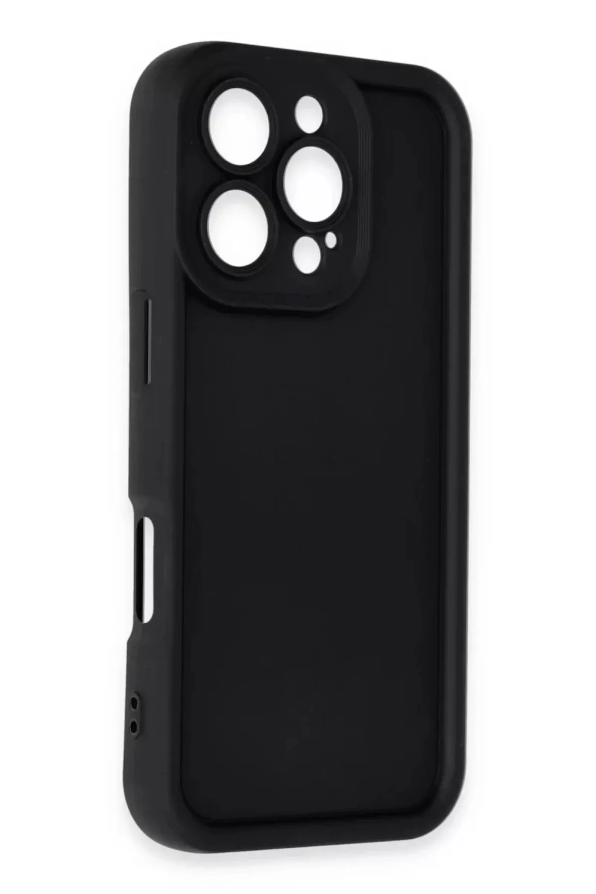 Newface iPhone 16 Pro Max Kılıf Viera Silikon - Siyah