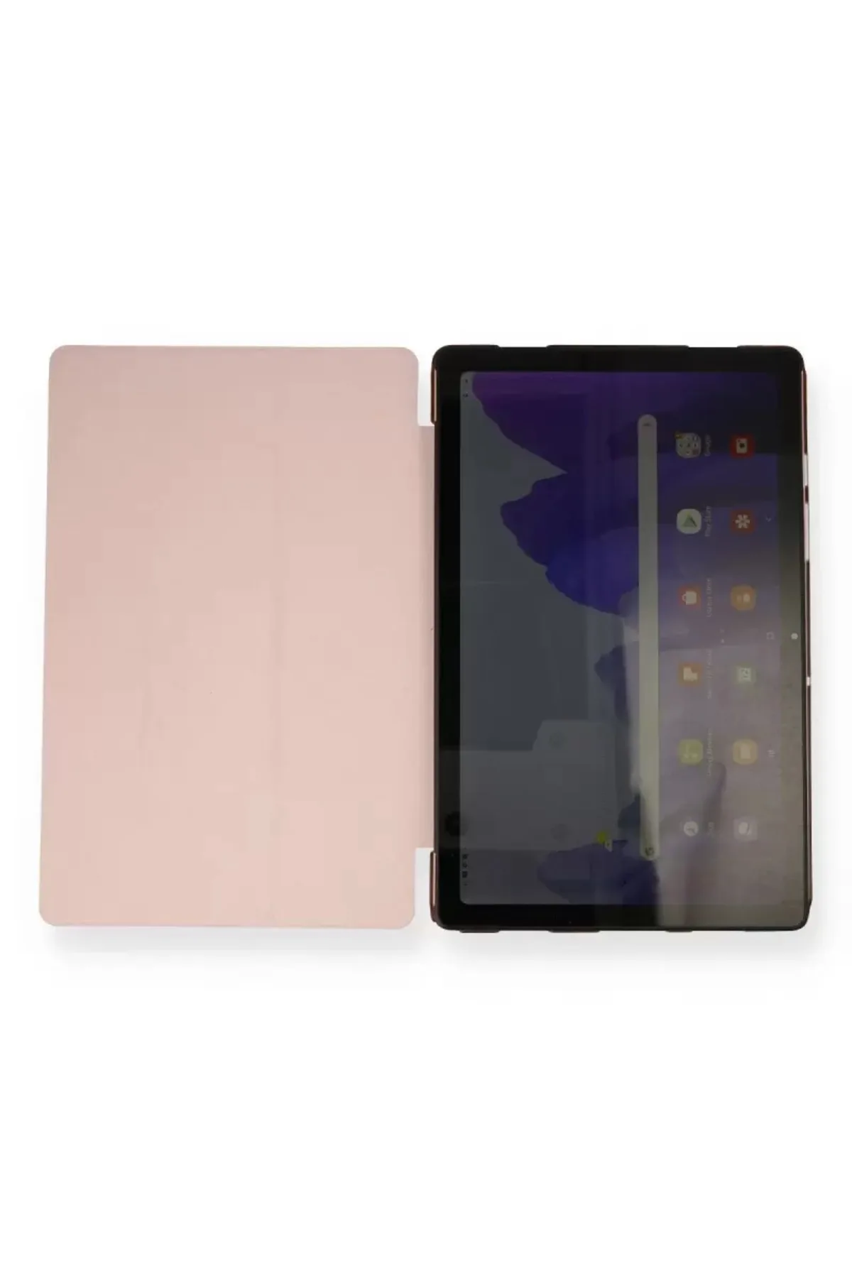 Newface Samsung Galaxy T870 Tab S7 11 Kılıf Tablet Smart Kılıf - Rose Gold
