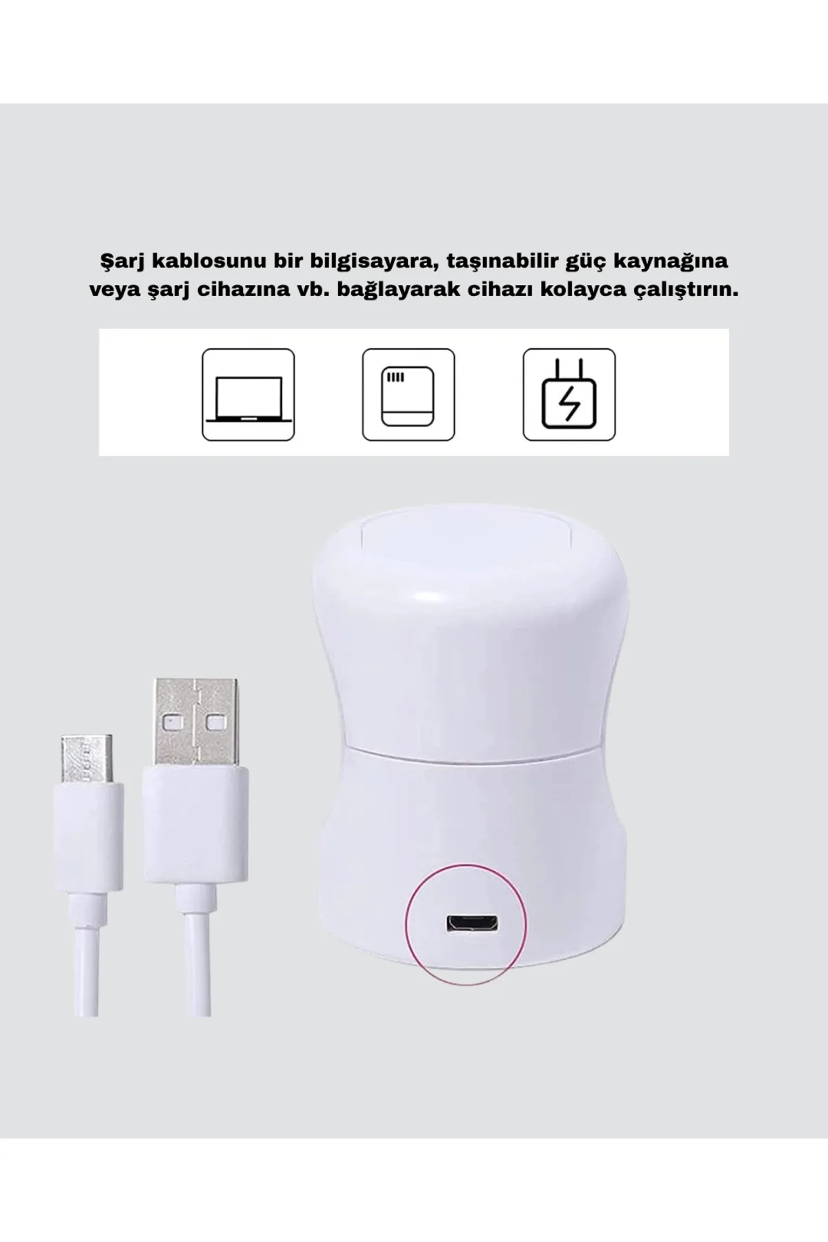 Mey İthalat® Mini Tırnak Kurutucu – Hızlı Kurutma İçin UVLED Işık Teknolojisi