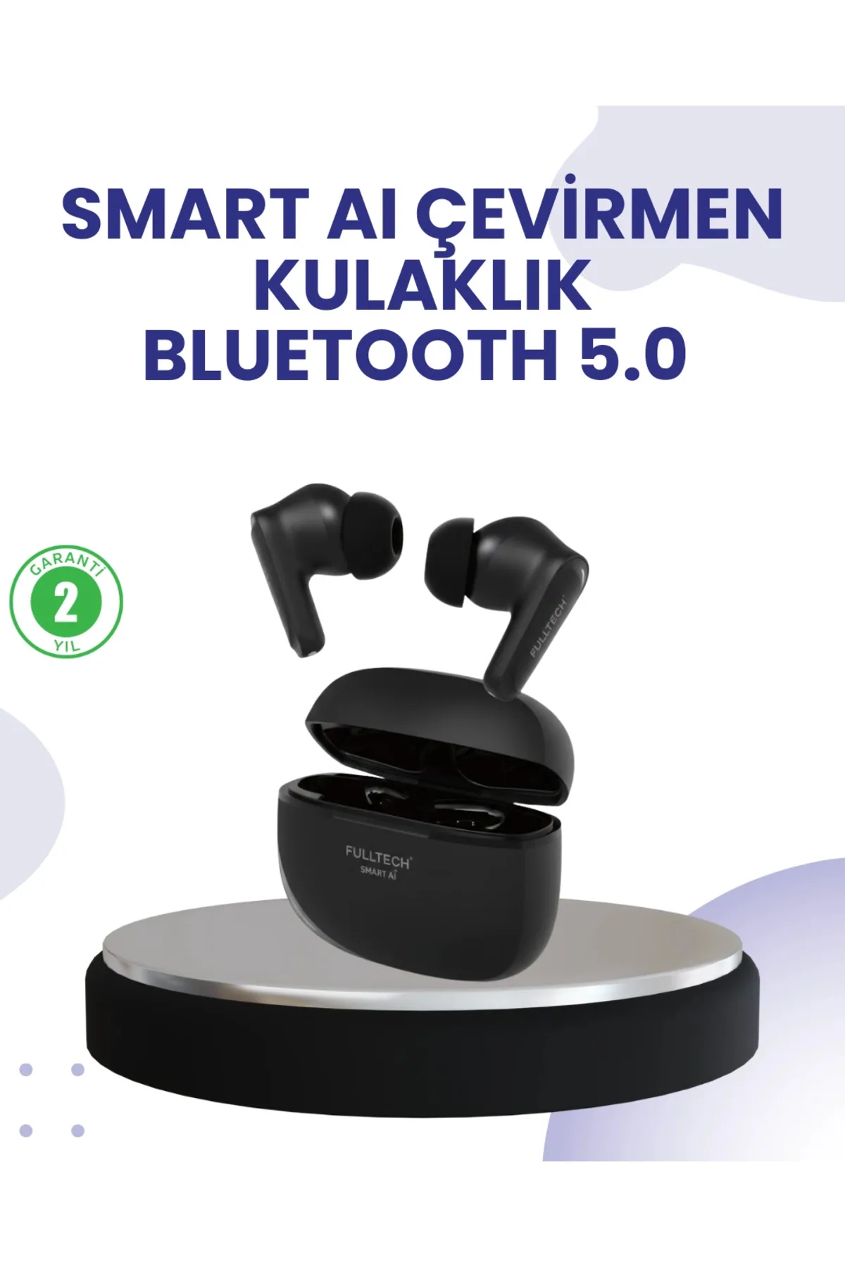 Çift Mikrofonlu Kablosuz Kulaklık Anc Enc Ve Oyun Modlu