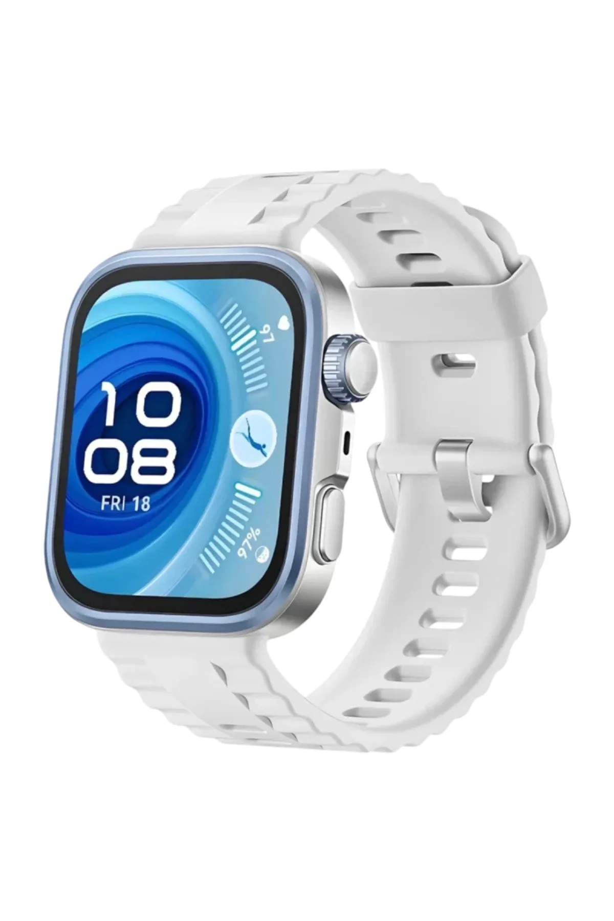 Newface Huawei Fit 4 Nova Silikon Kordon - Beyaz