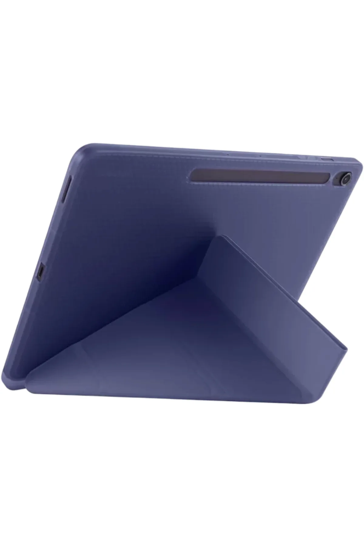 Newface Apple iPad Pro 11 (2024) Kılıf Kalemlikli Hugo Tablet Kılıfı - Lacivert