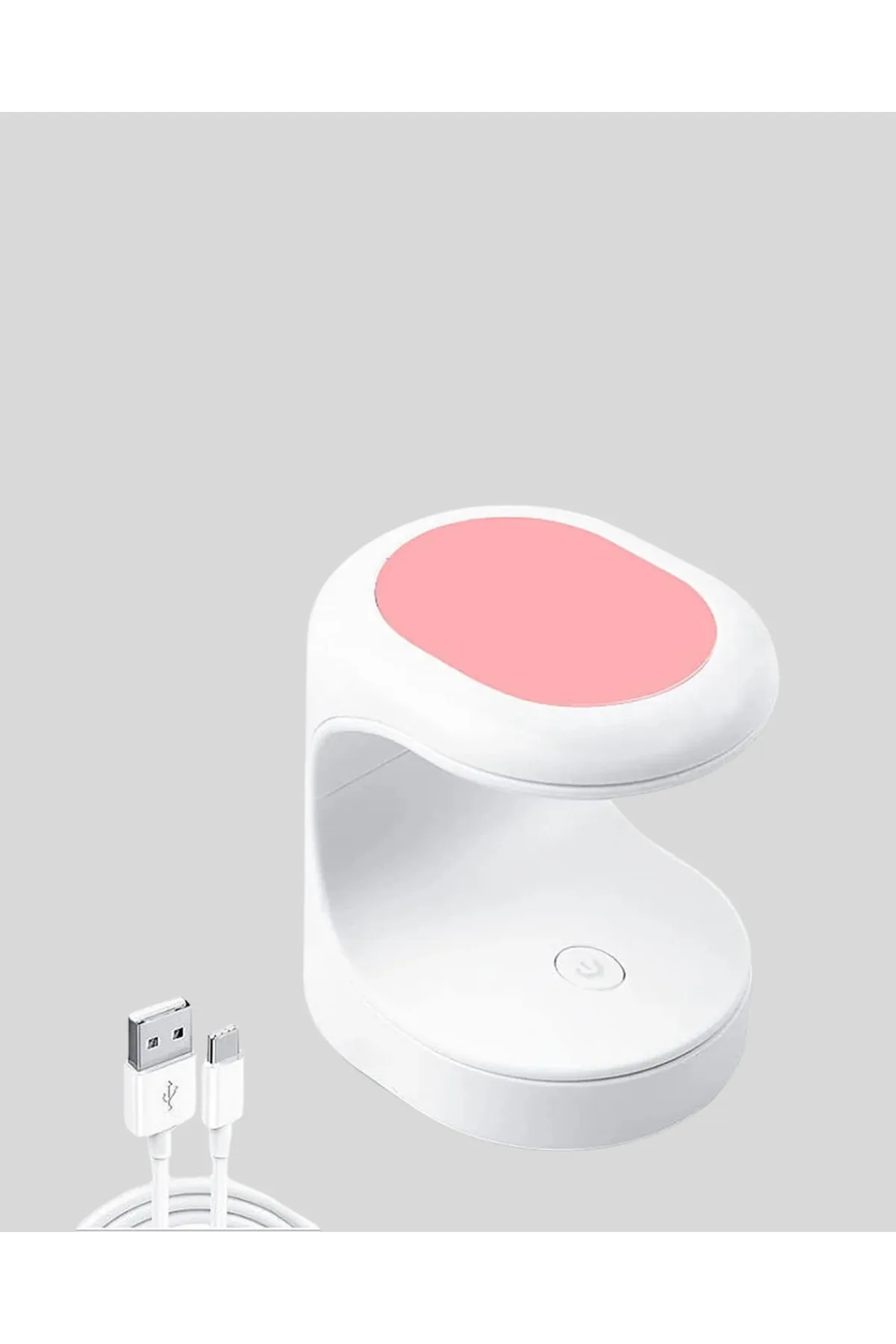 LED Mini Oje Kurutucu Taşınabilir Hızlı Kuruma Cihazı 3 LED Işıklı