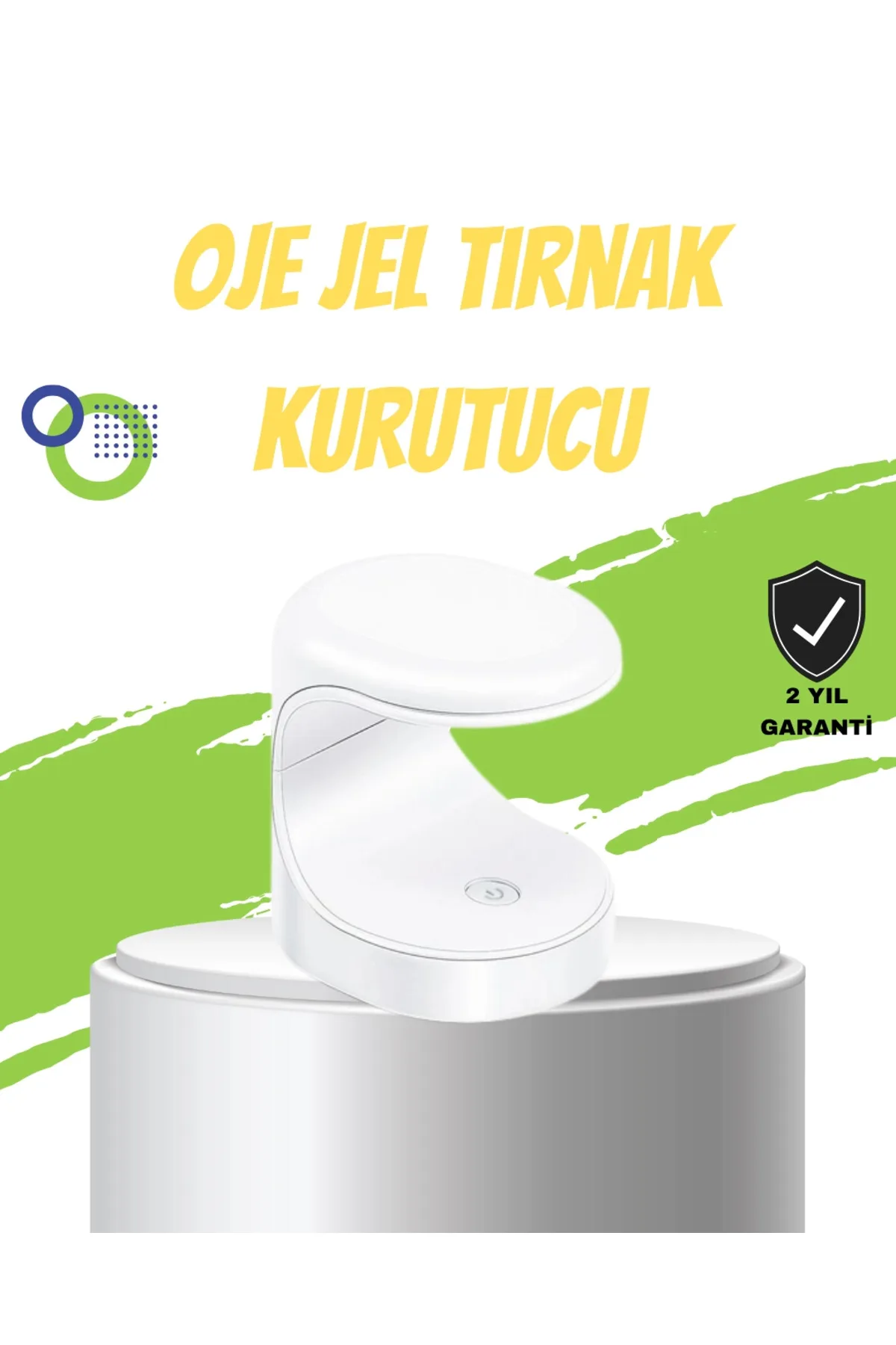 Mey İthalat® Mini Tırnak Kurutucu – Hızlı Kurutma İçin UVLED Işık Teknolojisi