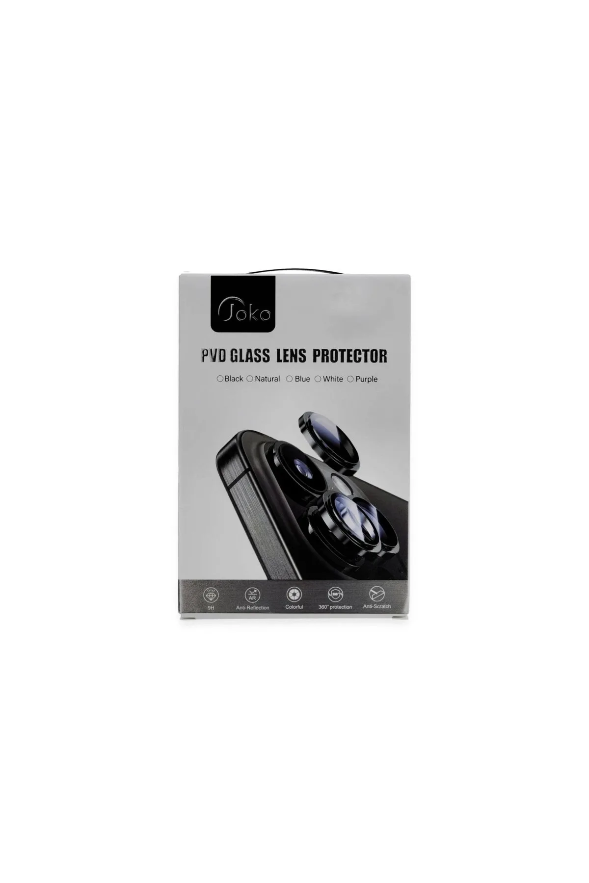 Joko Apple İphone 16 Pro Max Pvd Metal Kamera Lens - Siyah