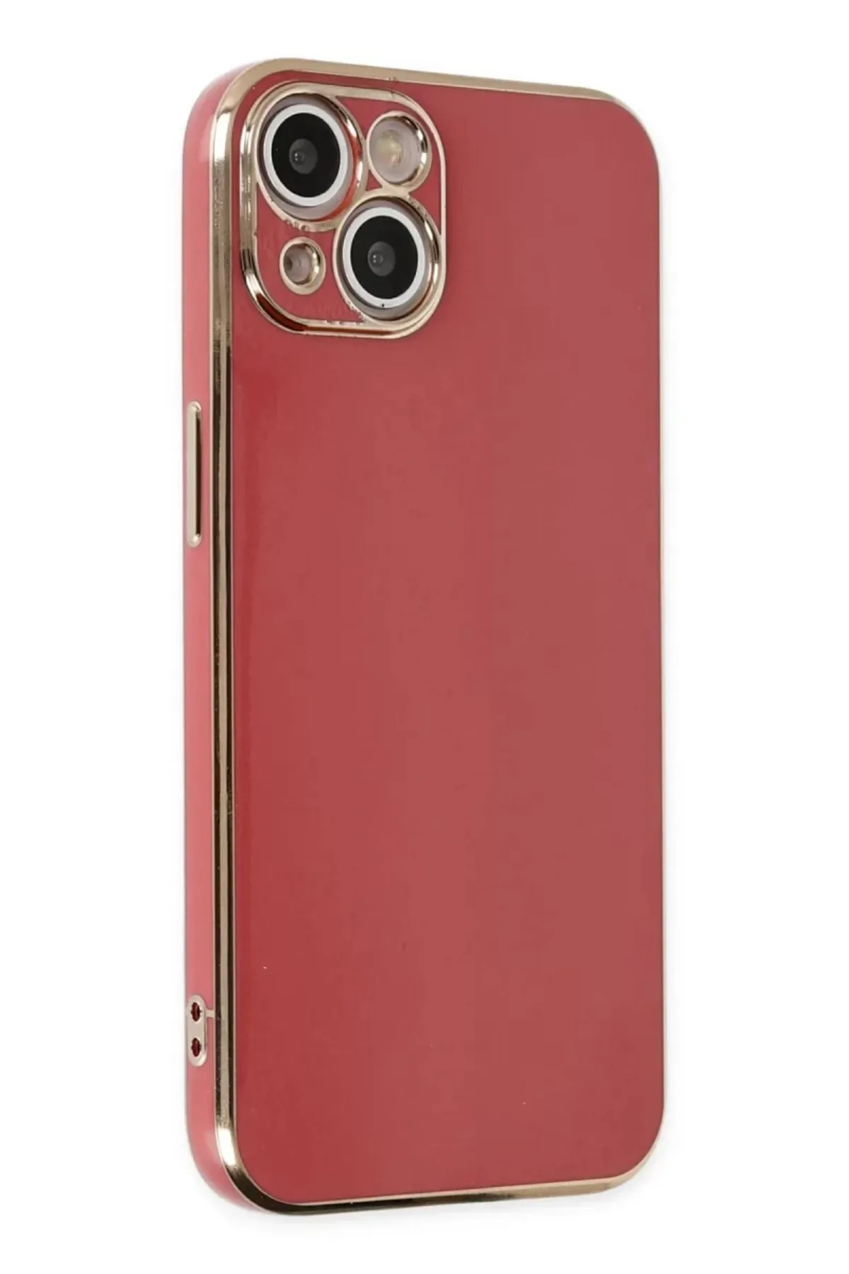 Newface Apple iPhone 14 Kılıf Volet Silikon - Kırmızı
