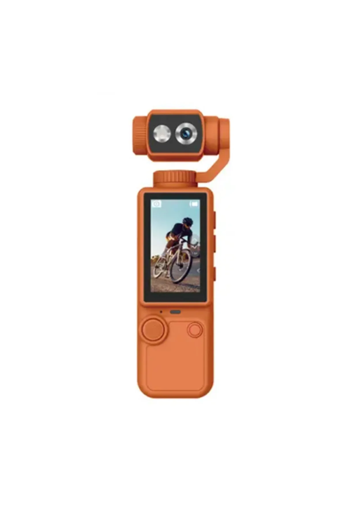 4K Video Çekim Özellikli Gimbal Kamera 180 Derece Dönebilen Lens Stabil Çekim
