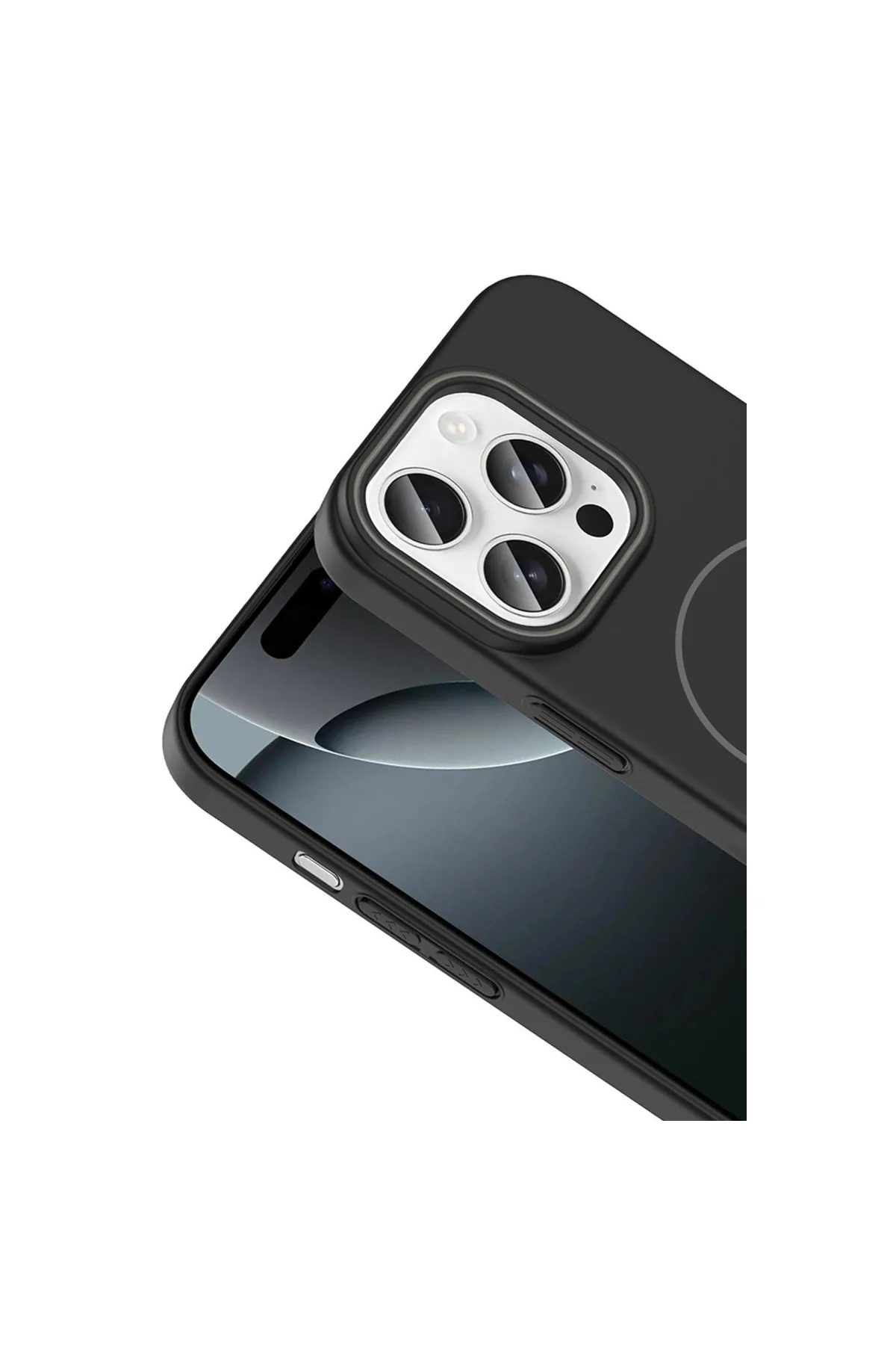Joko Apple iPhone 15 Pro Max Broş Magsafe Kapak - Pembe