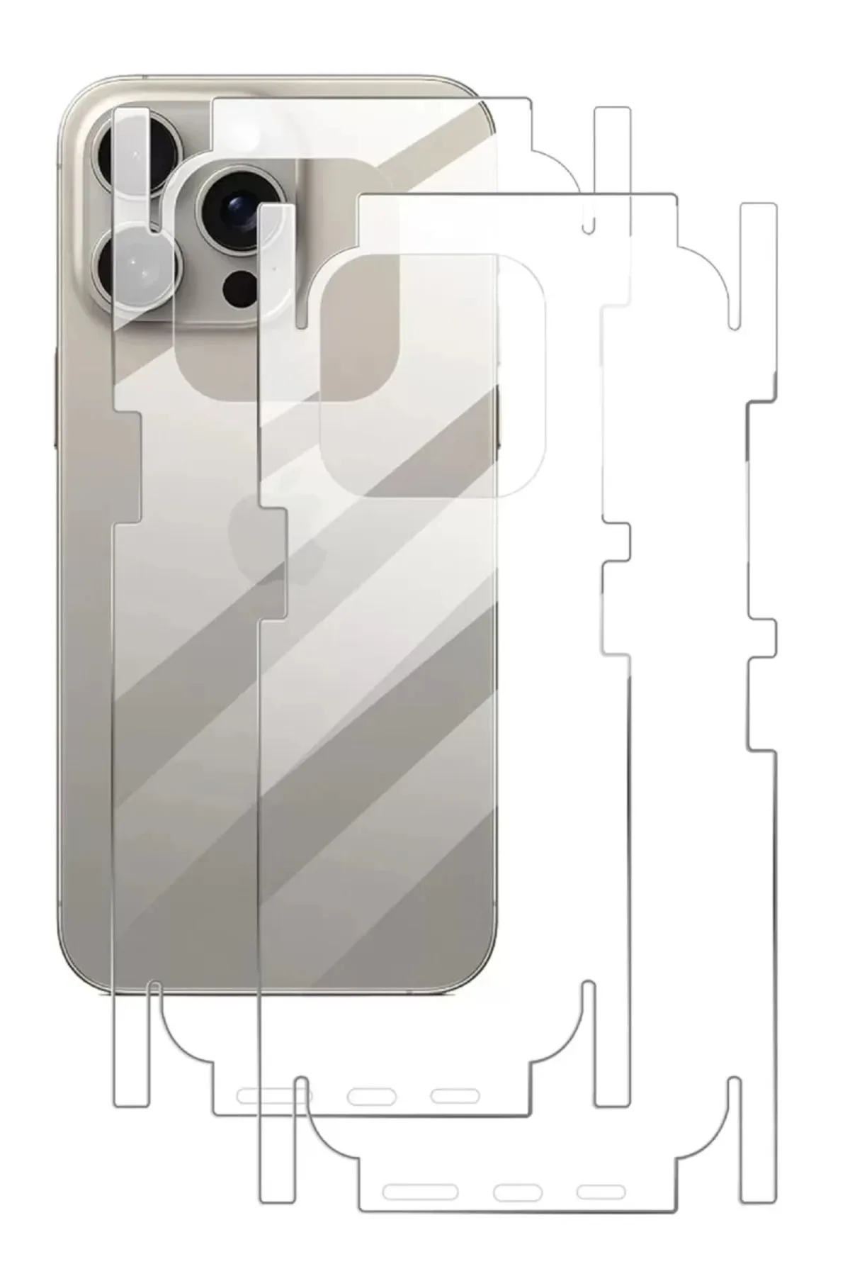 Newface Apple iPhone 17 Air 360 Full Body Arka Koruyucu
