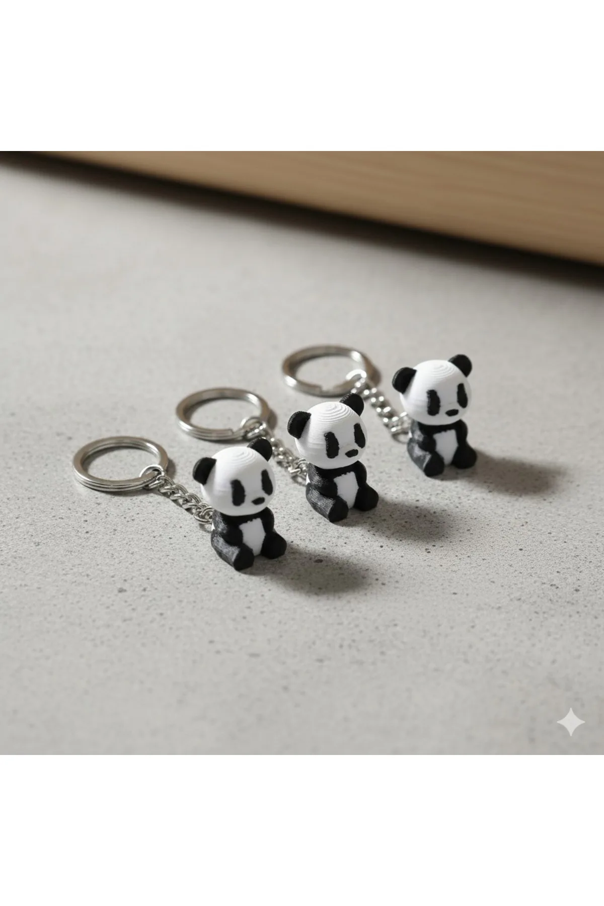 Anahtarlık- Panda 3'lü Set