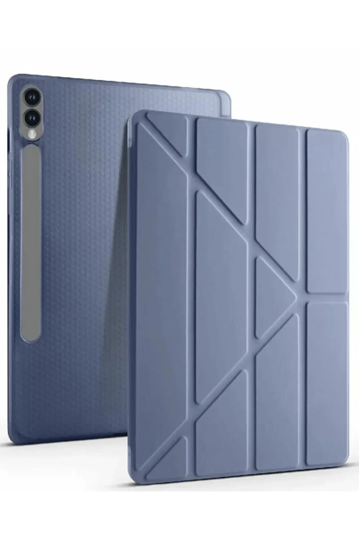 Newface Samsung Galaxy X610 Tab S9 FE Plus 12.4 Kılıf Kalemlikli Mars Tablet Kılıfı - Lavender