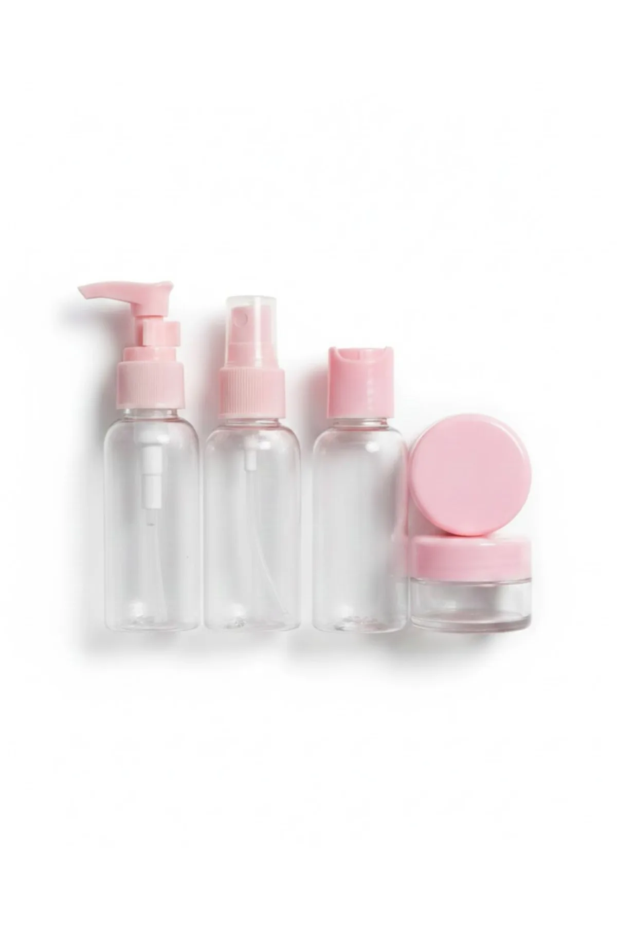 Taşınabilir 5’li Seyahat Kozmetik Şişe Seti 30 ml Sızdırmaz