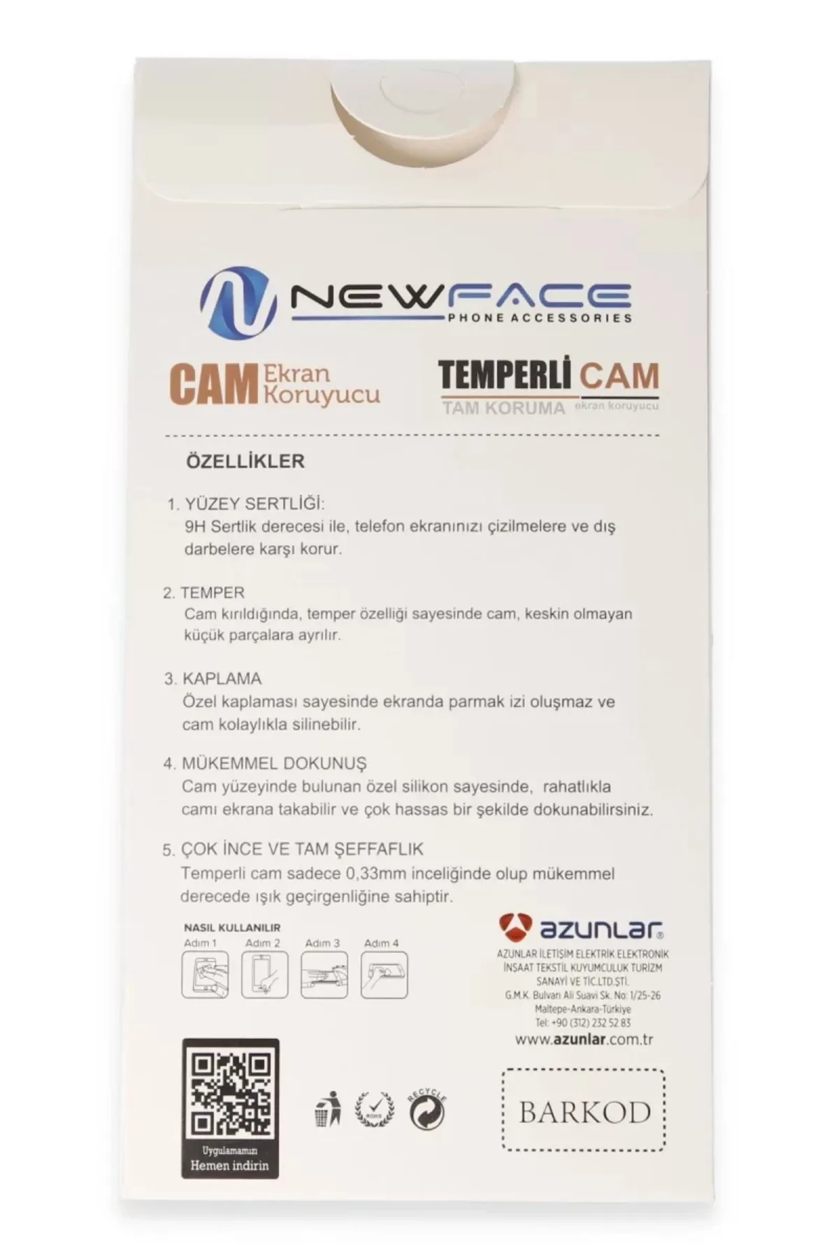 Newface İnfinix Hot 40i 3D Antistatik Hayalet Cam Ekran Koruyucu