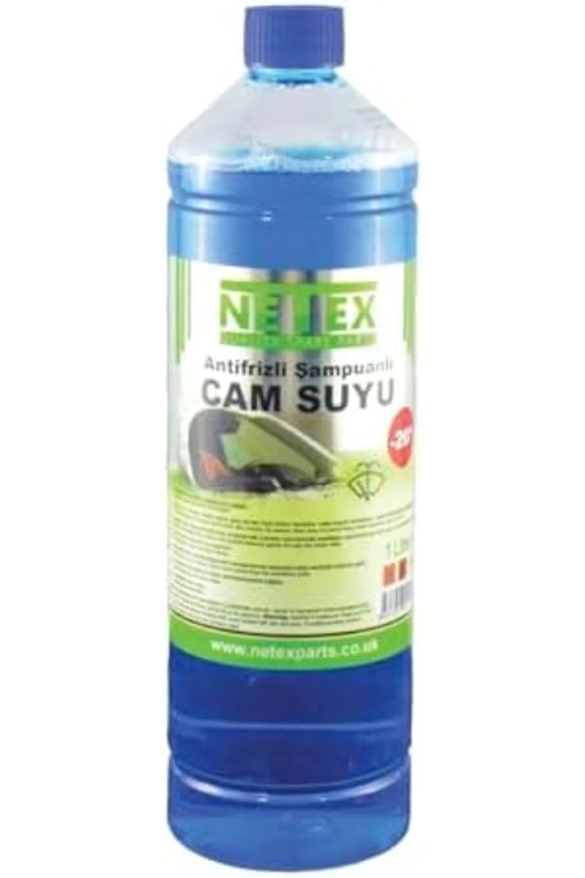 Terra Organik Oto Cam Suyu -20 Derece Antifriz ve Şampuan İçerikli 1 Lt Terra Organik 1025782