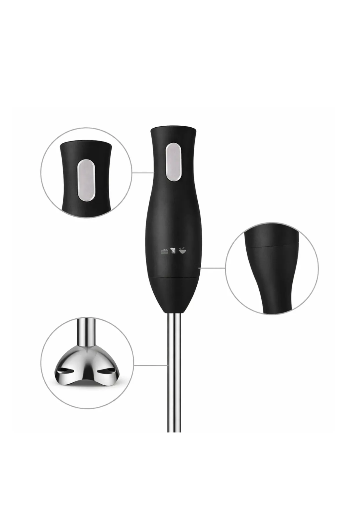 Metal Ayaklı El Blenderı Ergonomik Tasarım Güvenli Kullanım