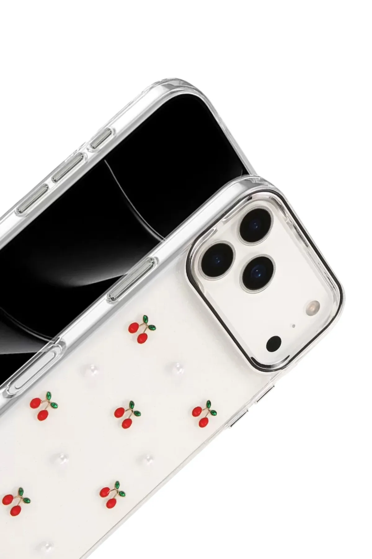 Newface Apple iPhone 17 Pro Max Fiyonk Desenli Kapak - Desen 9