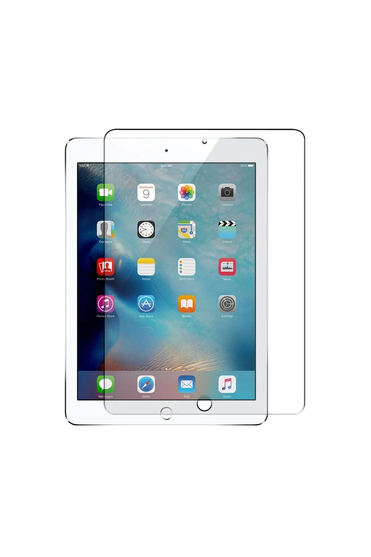 Universal 10 Tablet Cam Ekran Koruyucu