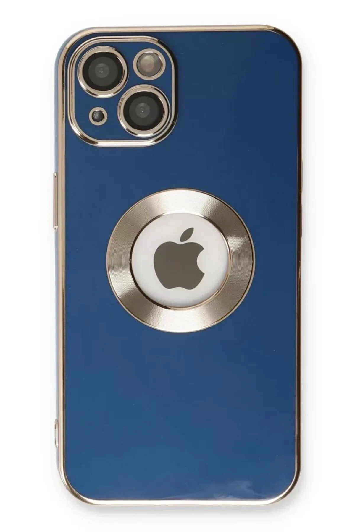 Newface Apple iPhone 14 Plus Kılıf Store Silikon - Mavi