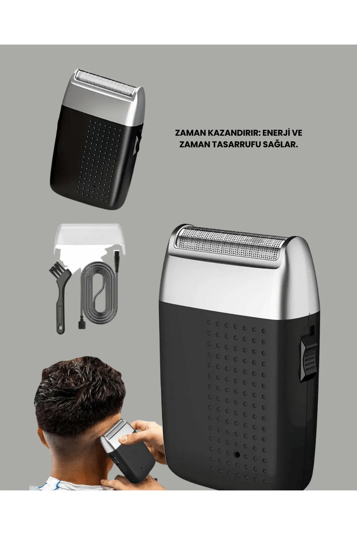 Sıfır Saç ve Sakal Kesme Makinesi – Kolay Temizlik, Güçlü Motor