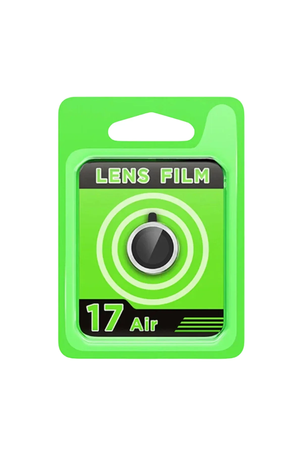 Newface Apple iPhone 17 Air Raze Metal Kamera Lens - Gümüş