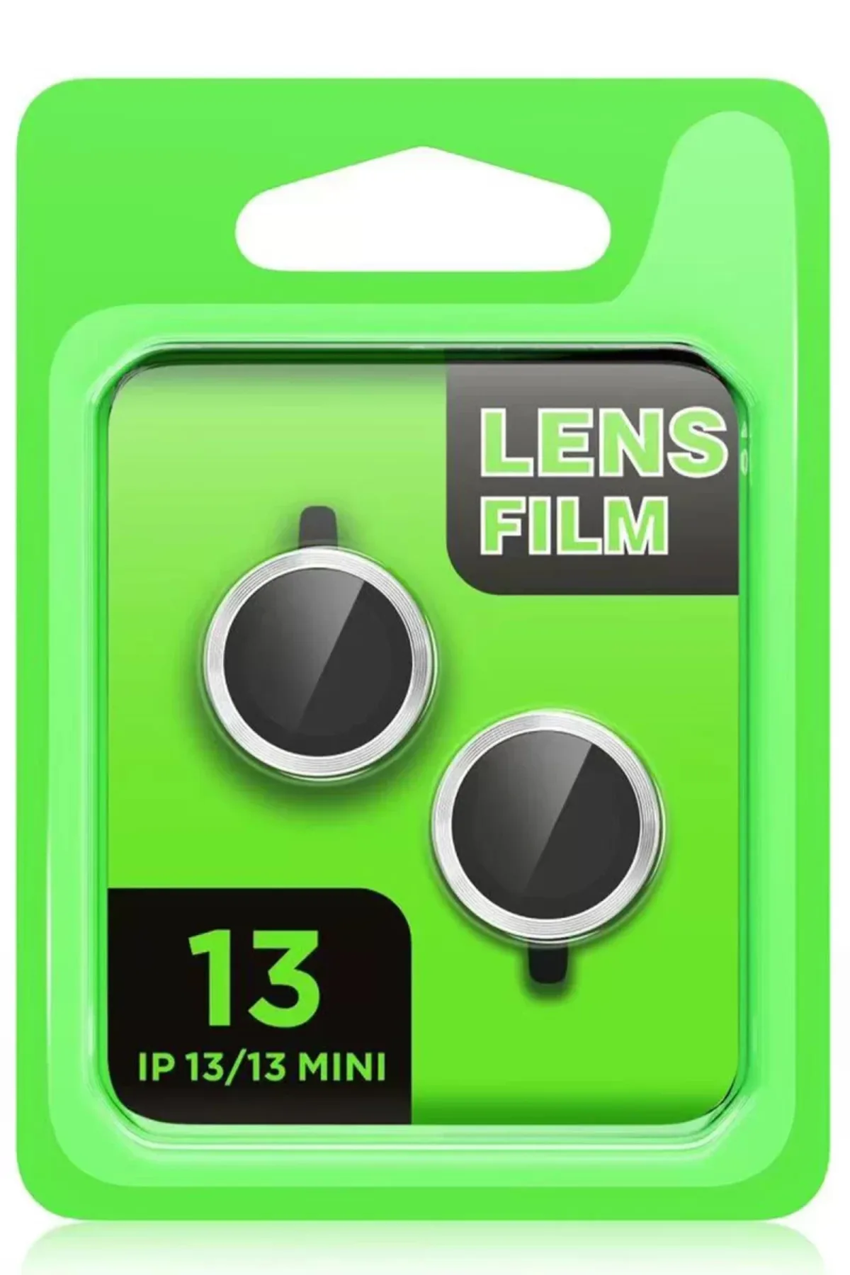 Newface Apple iPhone 13 Raze Metal Kamera Lens - Kırmızı