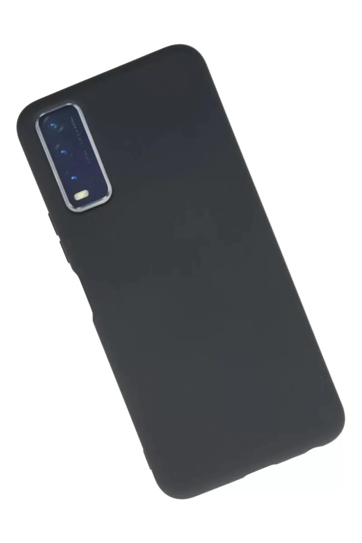 Newface Vivo Y11S Kılıf Nano içi Kadife Silikon - Gri