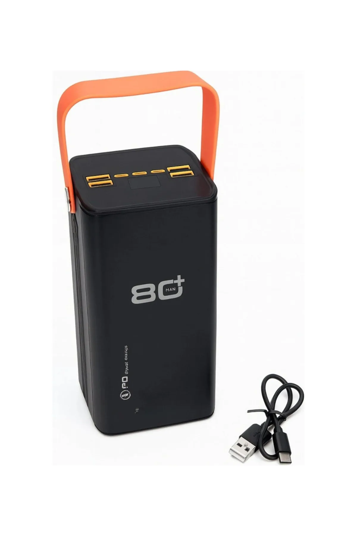 Profesyonel Powerbank 80000 mAh Çoklu Giriş Çıkış Destekli Uzun Süreli Taşınabilir Şarj