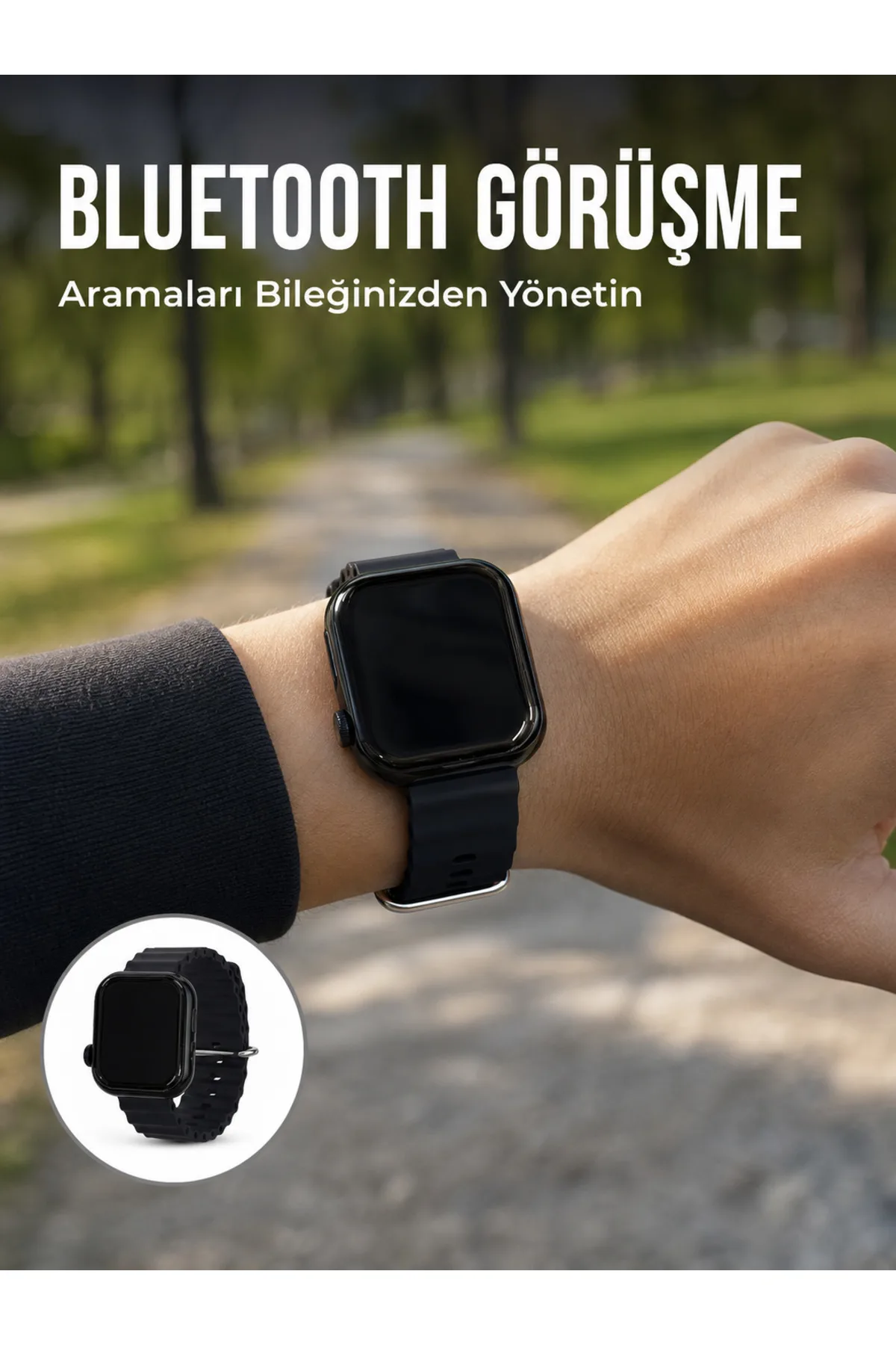 AMOLED Akıllı Saat Sağlık ve Spor Takip Özellikli
