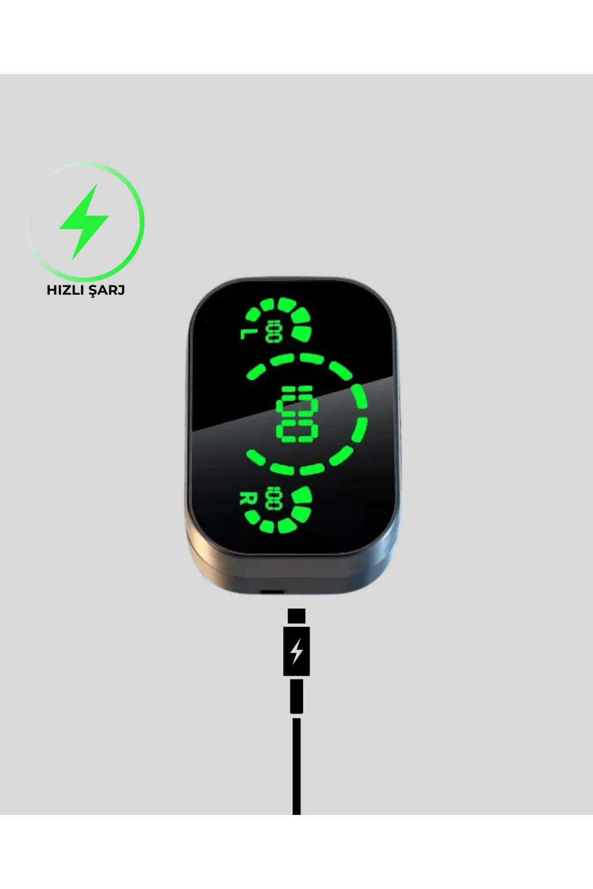 Gürültü Engelleyici Bluetooth Kulaklık – Akıllı Ekranlı, HiFi Ses Kalitesi
